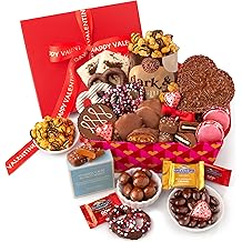 情人节巧克力礼品篮,为他、她、男人、女人和家庭手工制作的极乐美食