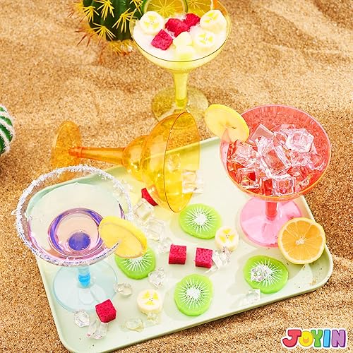 Miniatura 4 de JOYIN Paquete de 36 vasos de plástico Margarita de 12 onzas desechables Cinco De Mayo Fiesta Decoración para fiestas divertidas de tacos tazas de