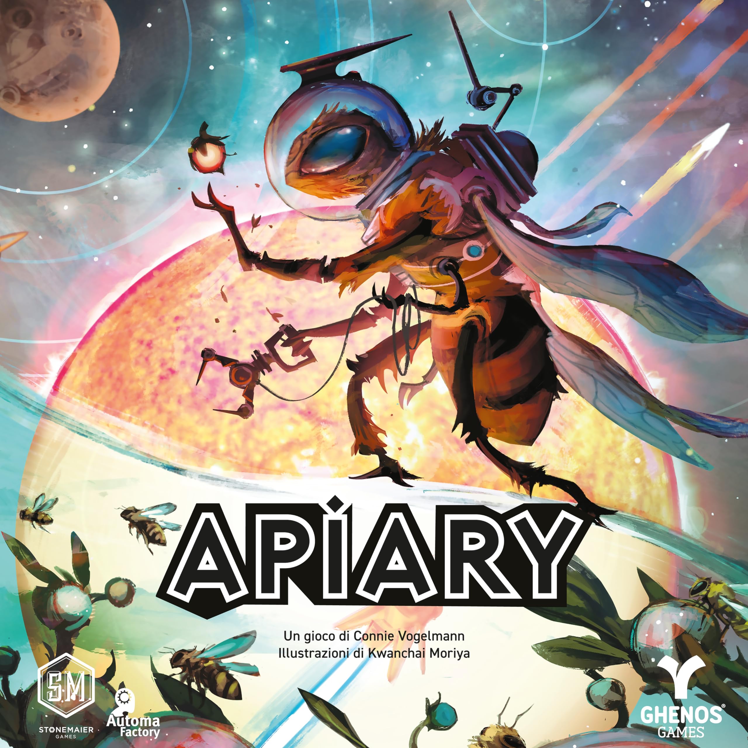 Apiary - Gioco da Tavolo di Strategia- Età 14+ - 1-5 Giocatori - 60'+ Minuti - Edizione Italiana