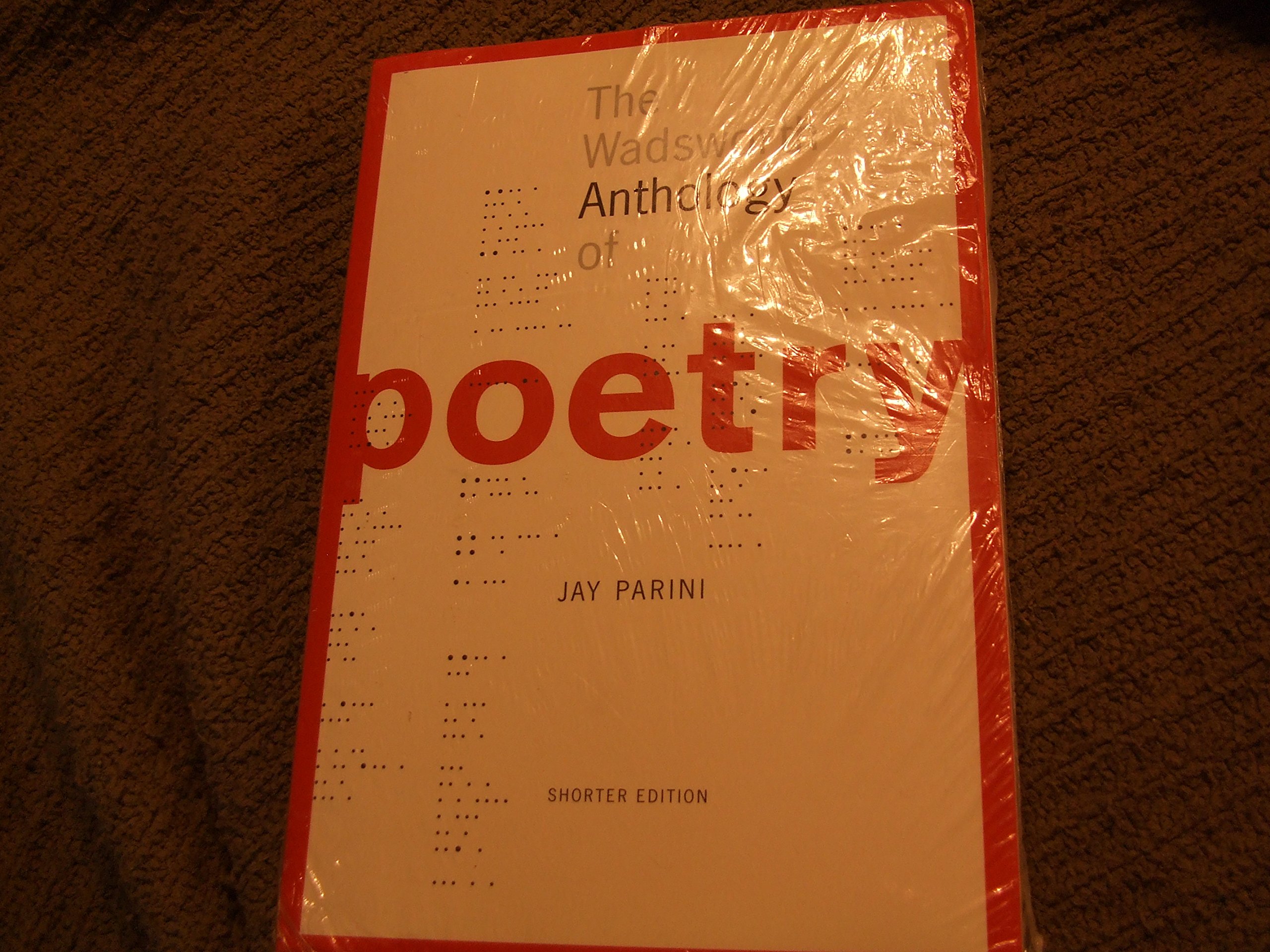 The Wadsworth Anthology of Poetry (with Poetry 21 CD-ROM)