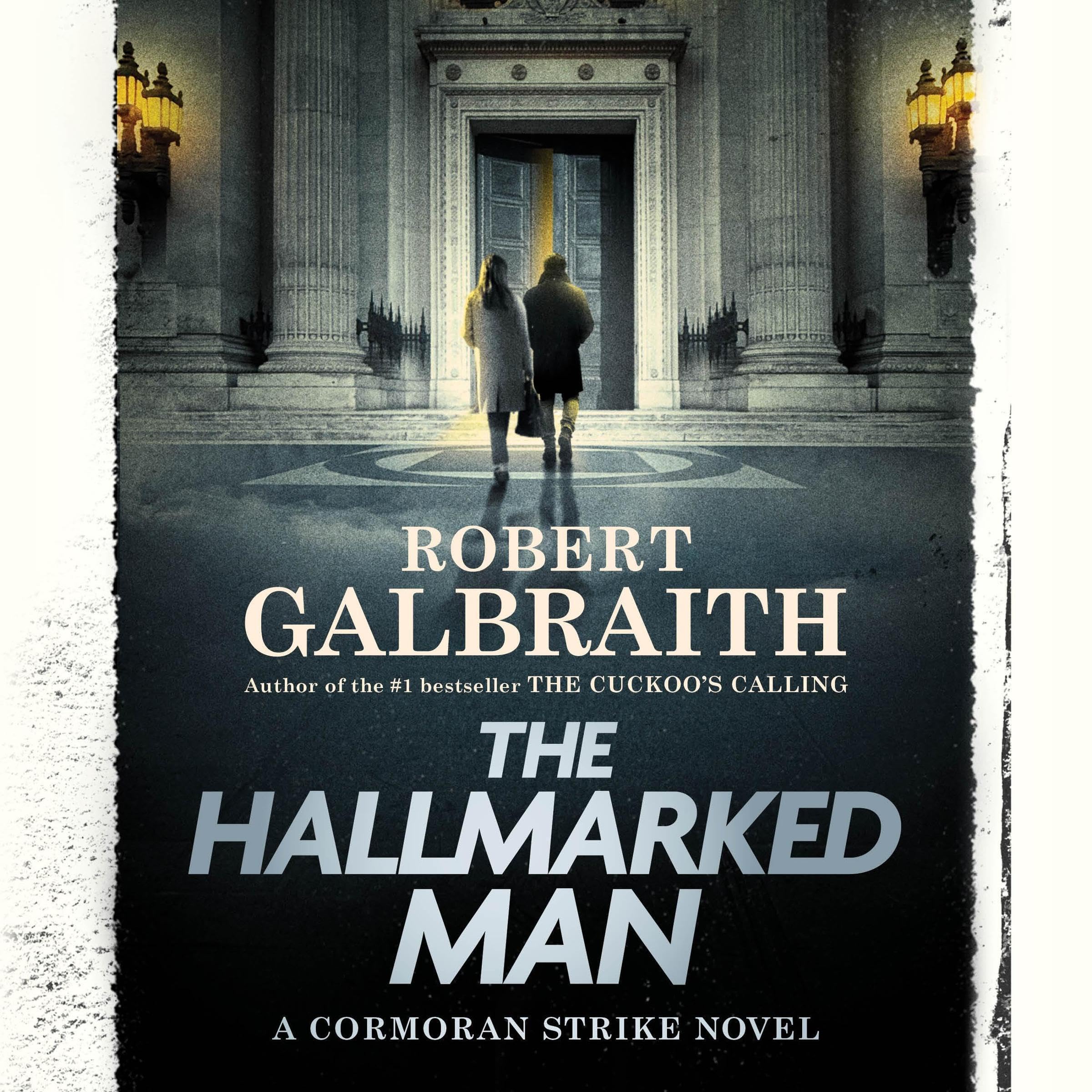 Cover image of The Hallmarked Man by Robert Galbraith