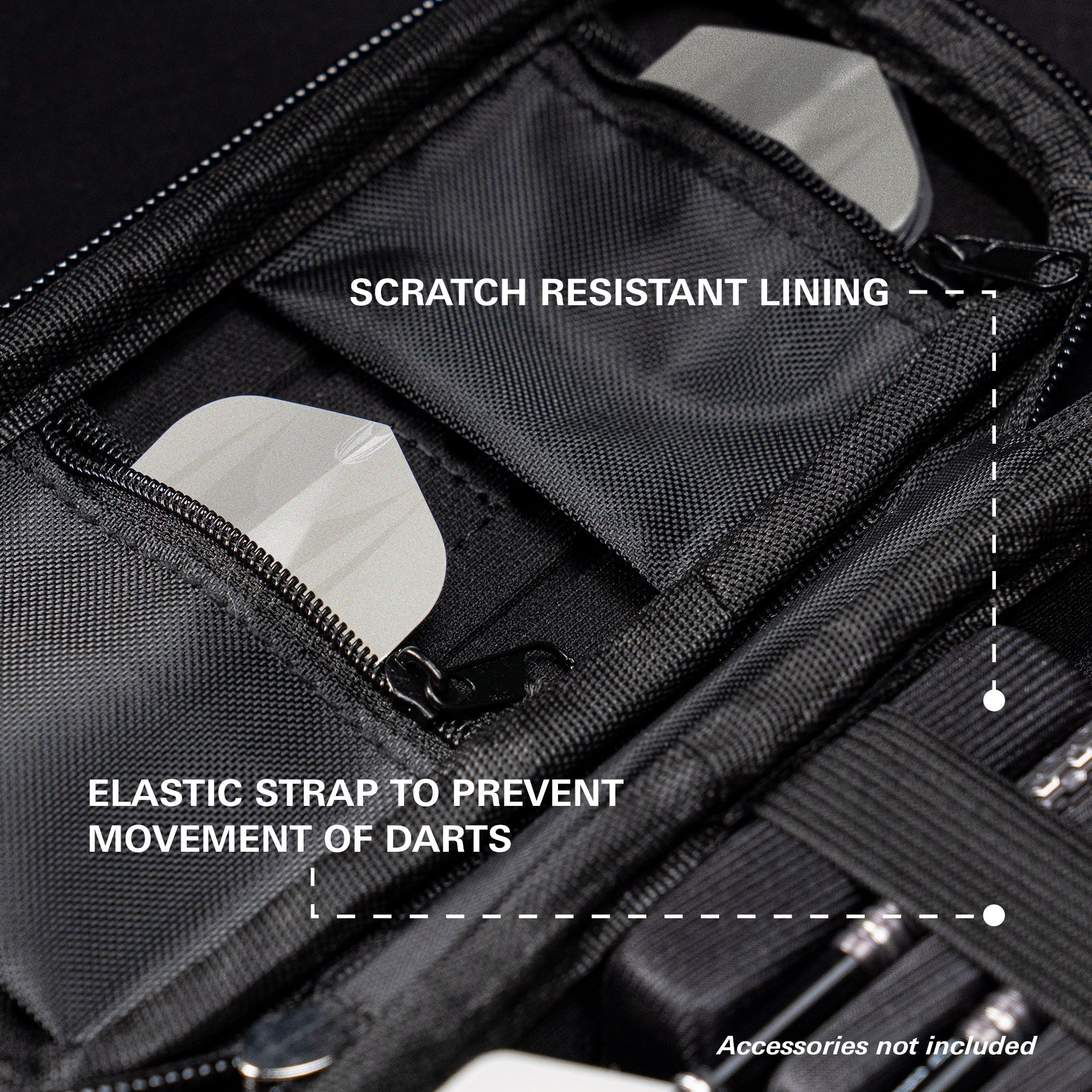 Target Darts Takoma Regular Darts Case - Holds x 1 zestaw portfela do darta