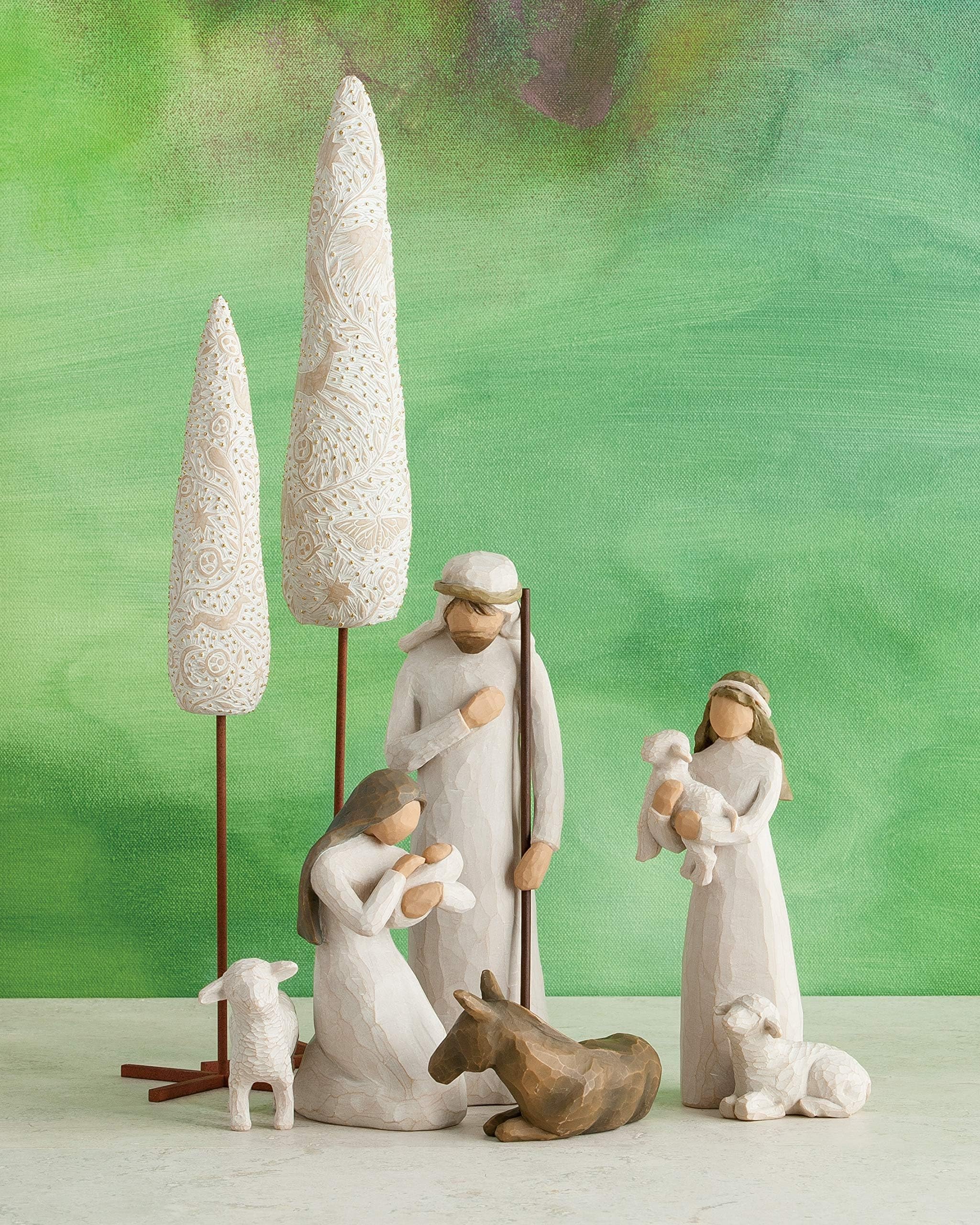 Willow Tree Figurka Świąteczna Święta Rodzina, Kolor Naturalny