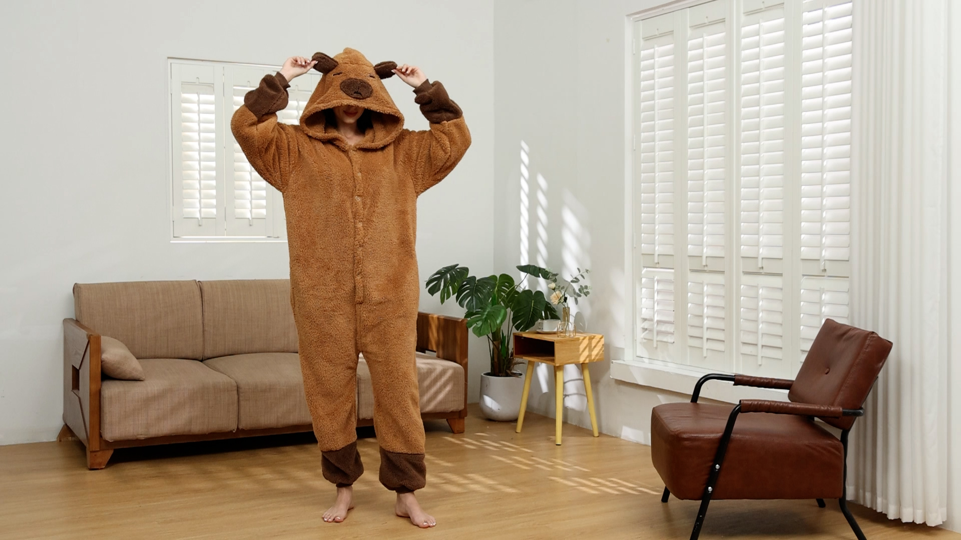 Amazon.com: LATH.PIN Bear Onesie Pajamas for Adults Unisex Animal