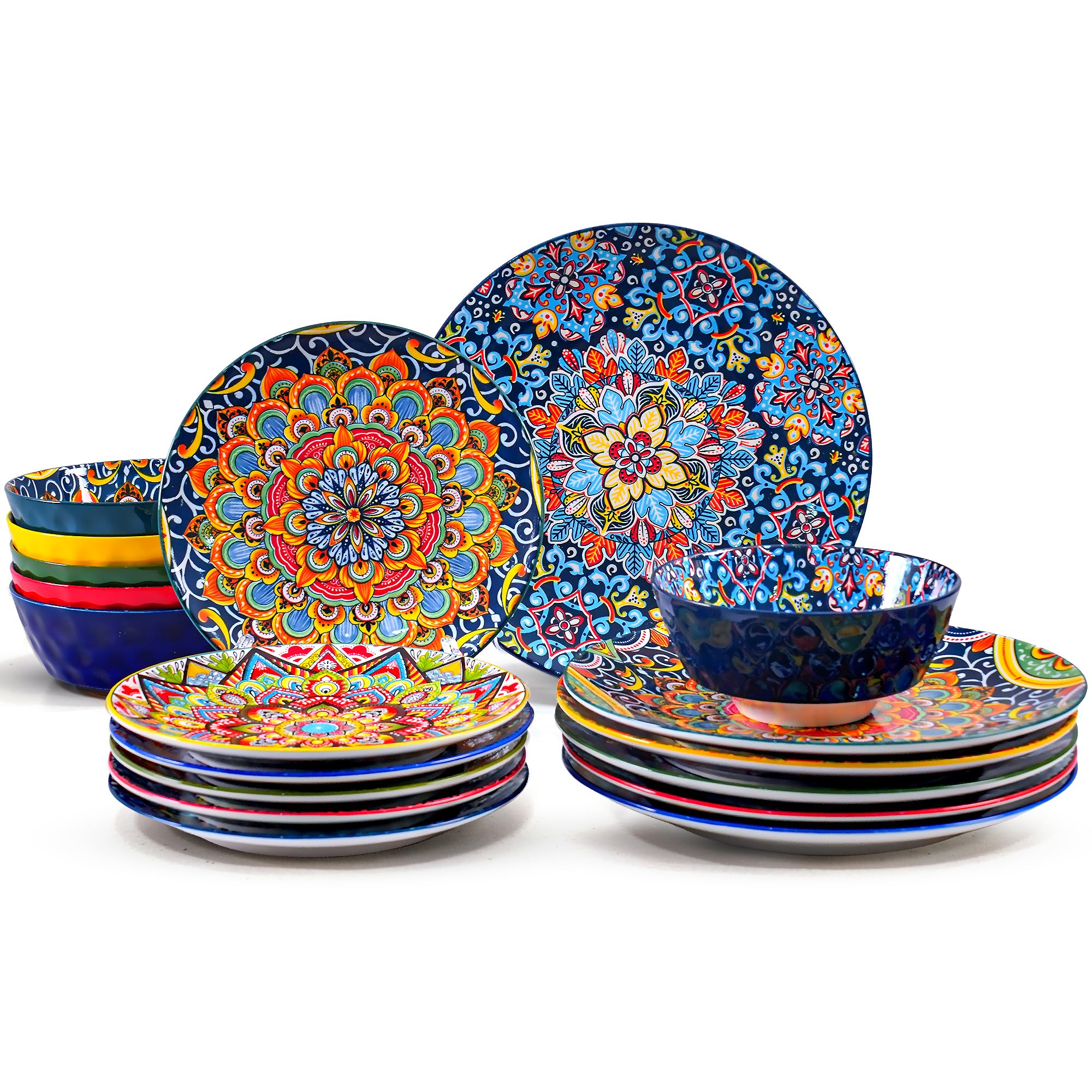 Romatlink Bohemian Dinnerware Set