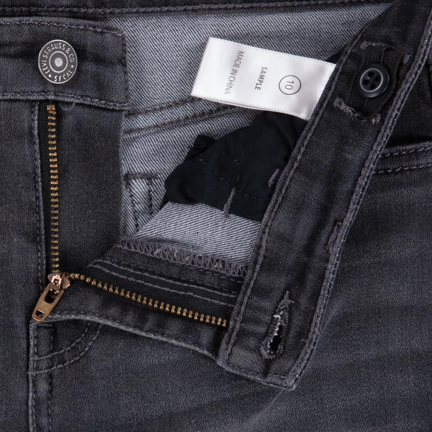 Levi's Girls' 710 Super Skinny Fit Jeans - Image 6