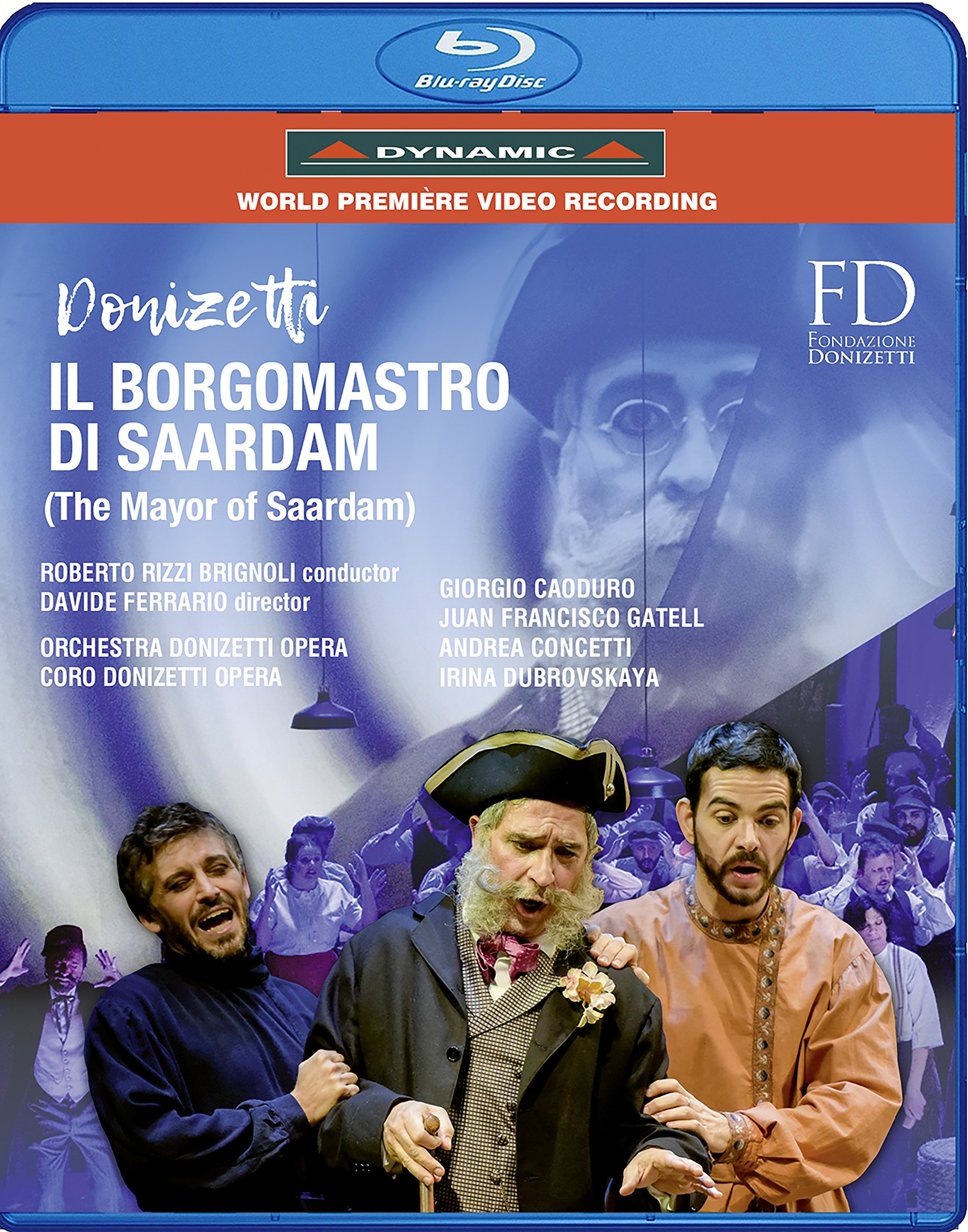 Gaetano Donizetti: Il Borgomastro di Saardam [Blu-ray] [Region Free]