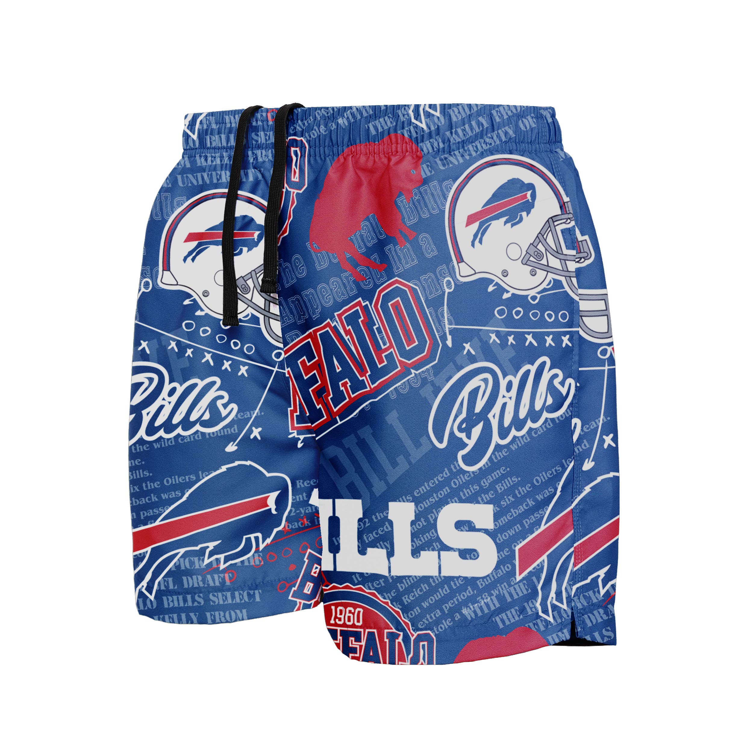 FOCO Men's Team Logo Rush Swimming Trunks