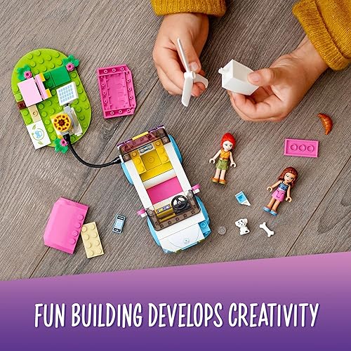 Miniatura 5 de LEGO Friends 41443  Kit de construcción del automóvil eléctrico de Olivia regalo creativo para niños juguete inspira el juego de vida moderna 183