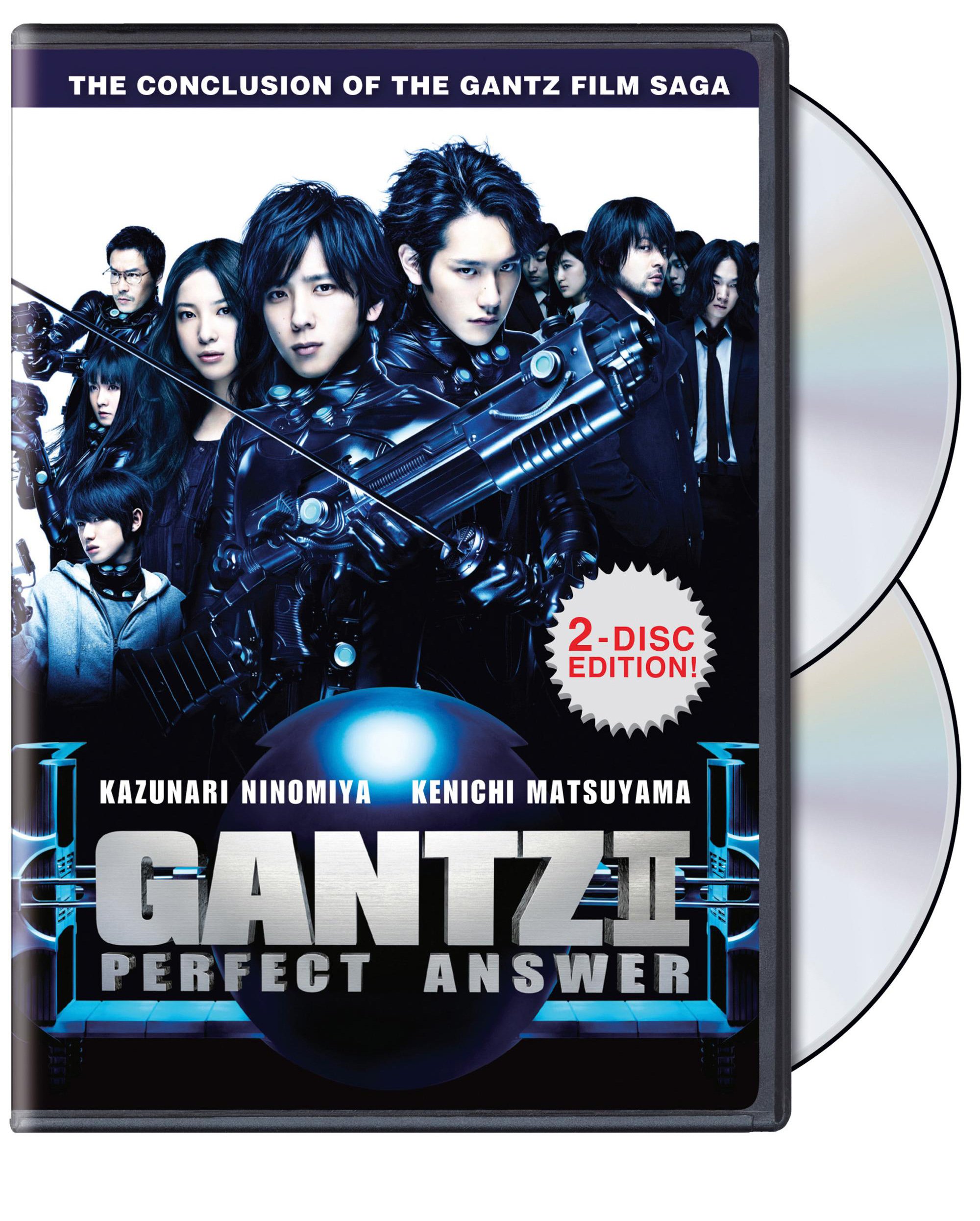 前編 Gantz 1&2 Perfect Answer UK DVD Amazon.com: Gantz II: Perfect Answer (DVD)