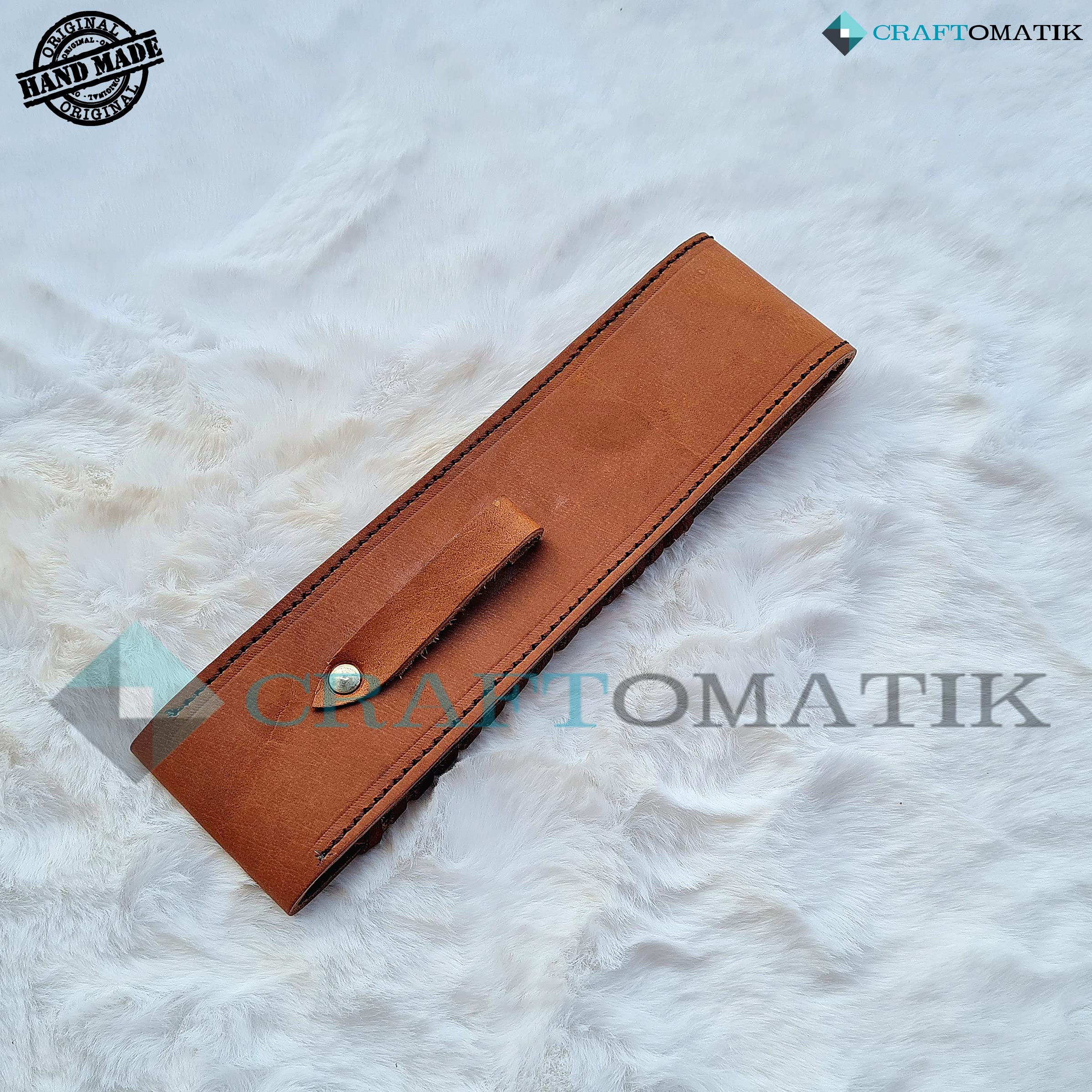 Handgeschmiedetes Besteckset im Mittelalterlichen Stil | 3-teilig (Messer, Gabel, Löffel) mit Ledertasche | Küche, Camping & Grill Geschenkset | HFTC04x