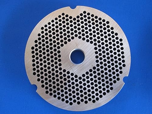 #32 x 1/8 picadora de carne placa de disco Hobart Cabelas LEM 0.118 in FINE GRIND agujeros para bolonia, hot dogs etc