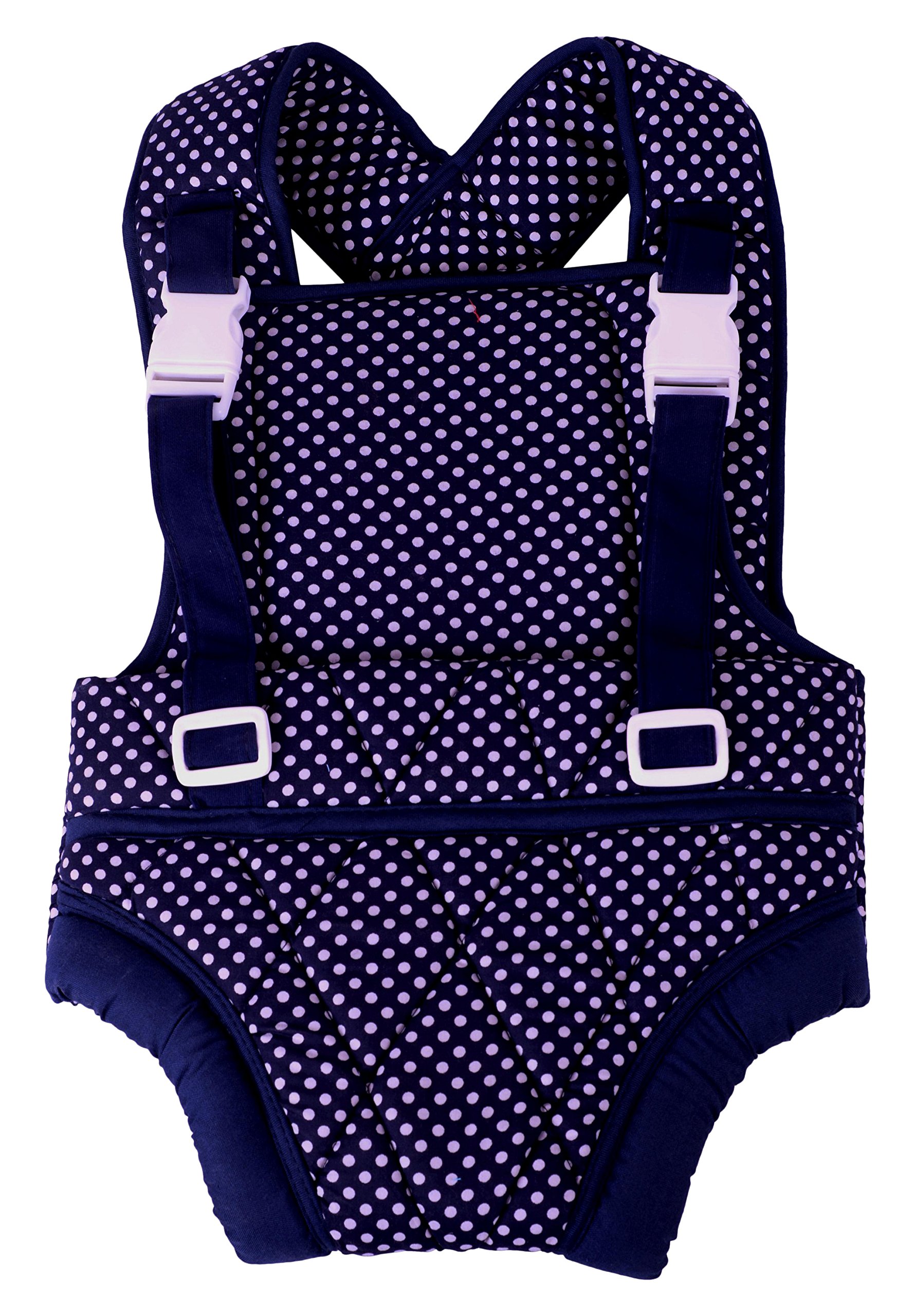 Mothertouch Baby Carrier (Navy Blue Polka Dot)