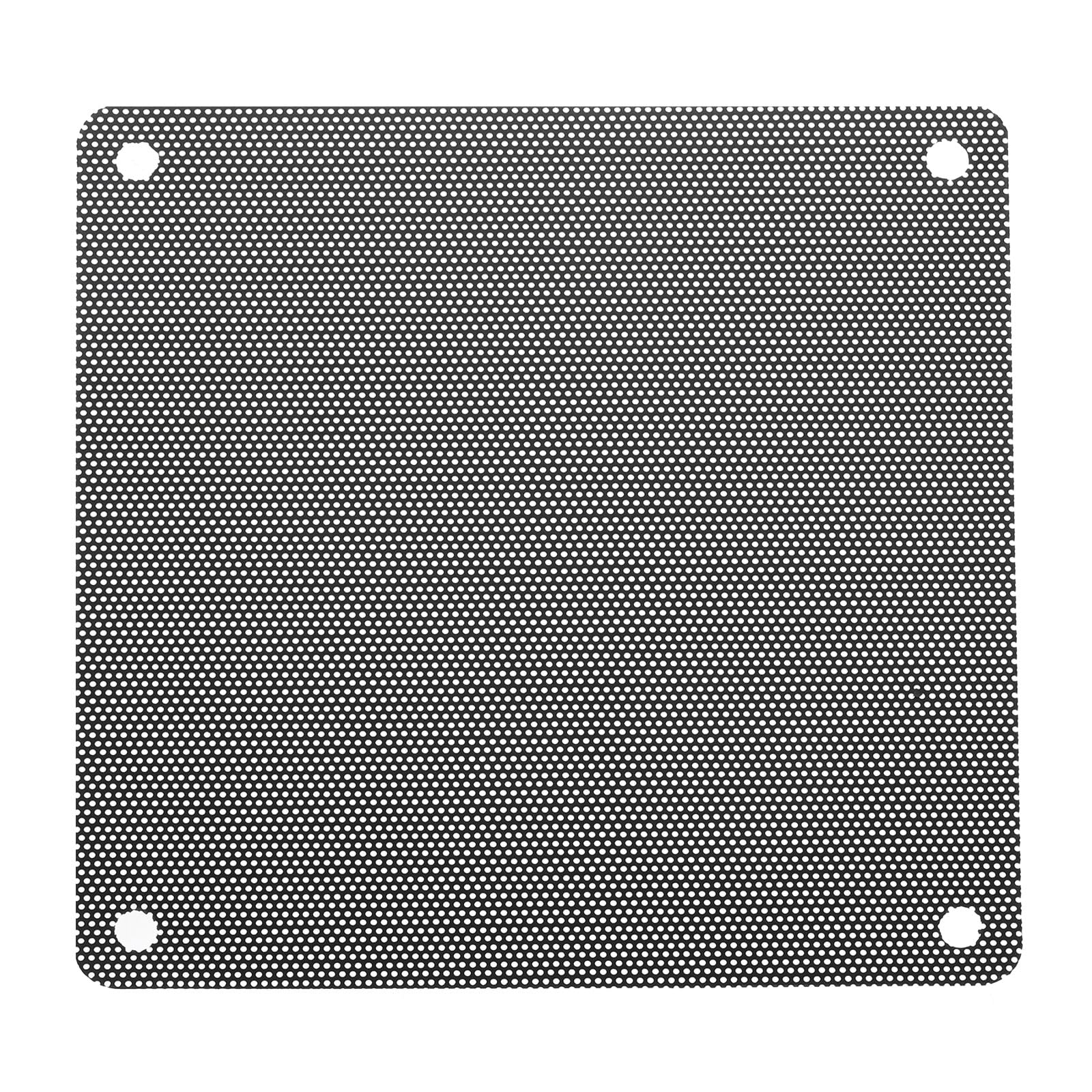 MECCANIXITY 20PCS PC Dust Filter, 120mmx120mm PVC Computer Case Cooler Dustproof Mesh Cover Fan Grills for Computer Chassis Speaker, Black