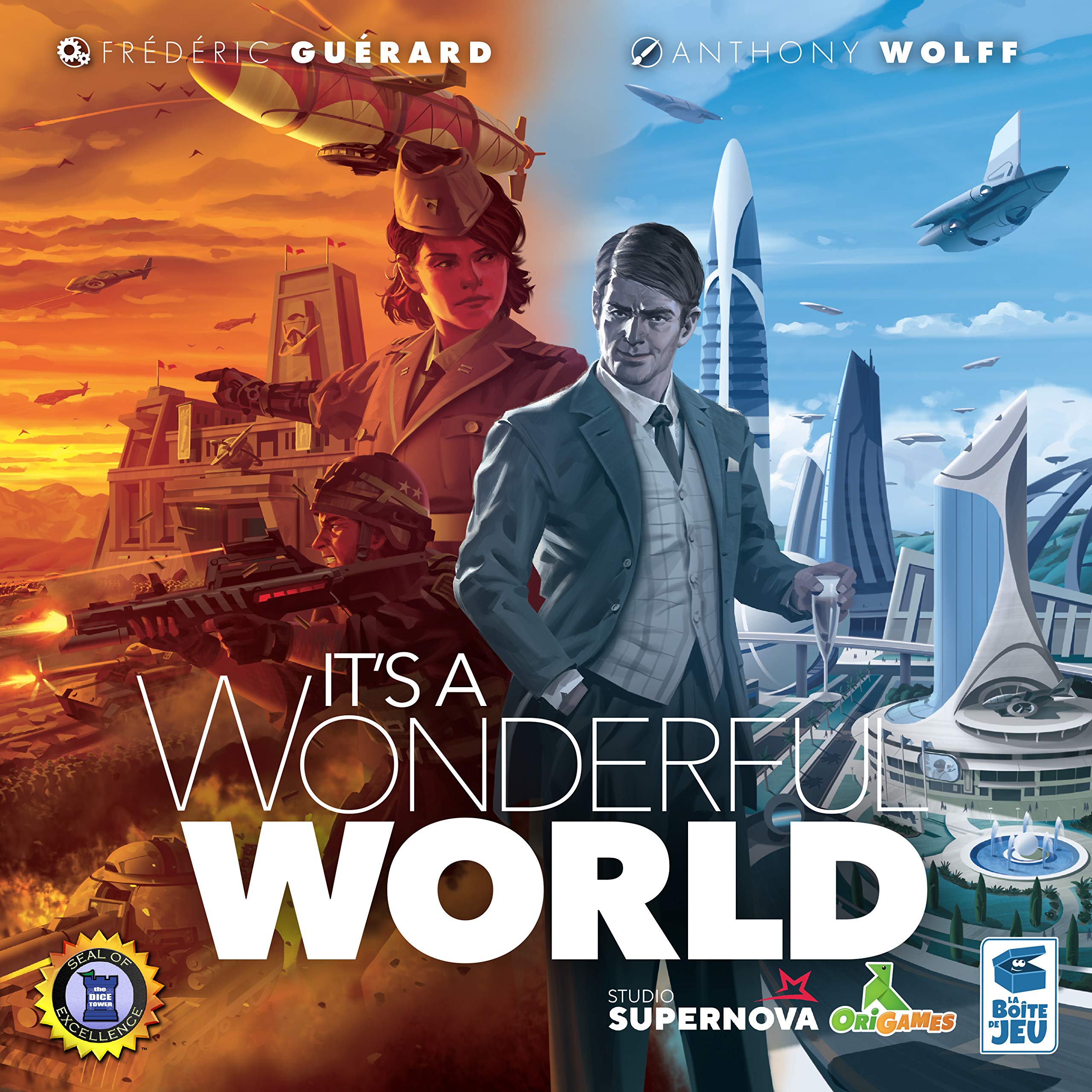 It's a Wonderful World - Gioco strategico di draft moderno, 1-5 giocatori, 12+, Edizione in italiano
