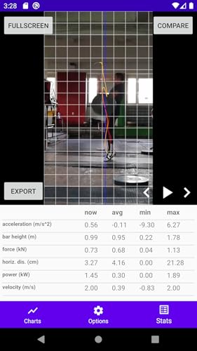 WL Analysis - bar path tracker