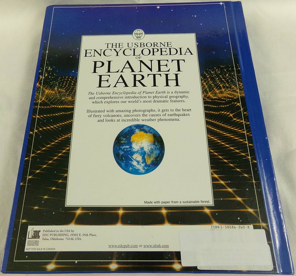 洋書 THE EARTAN Encyclopedia of Planet Earth (Usborne Encyclopedia Series