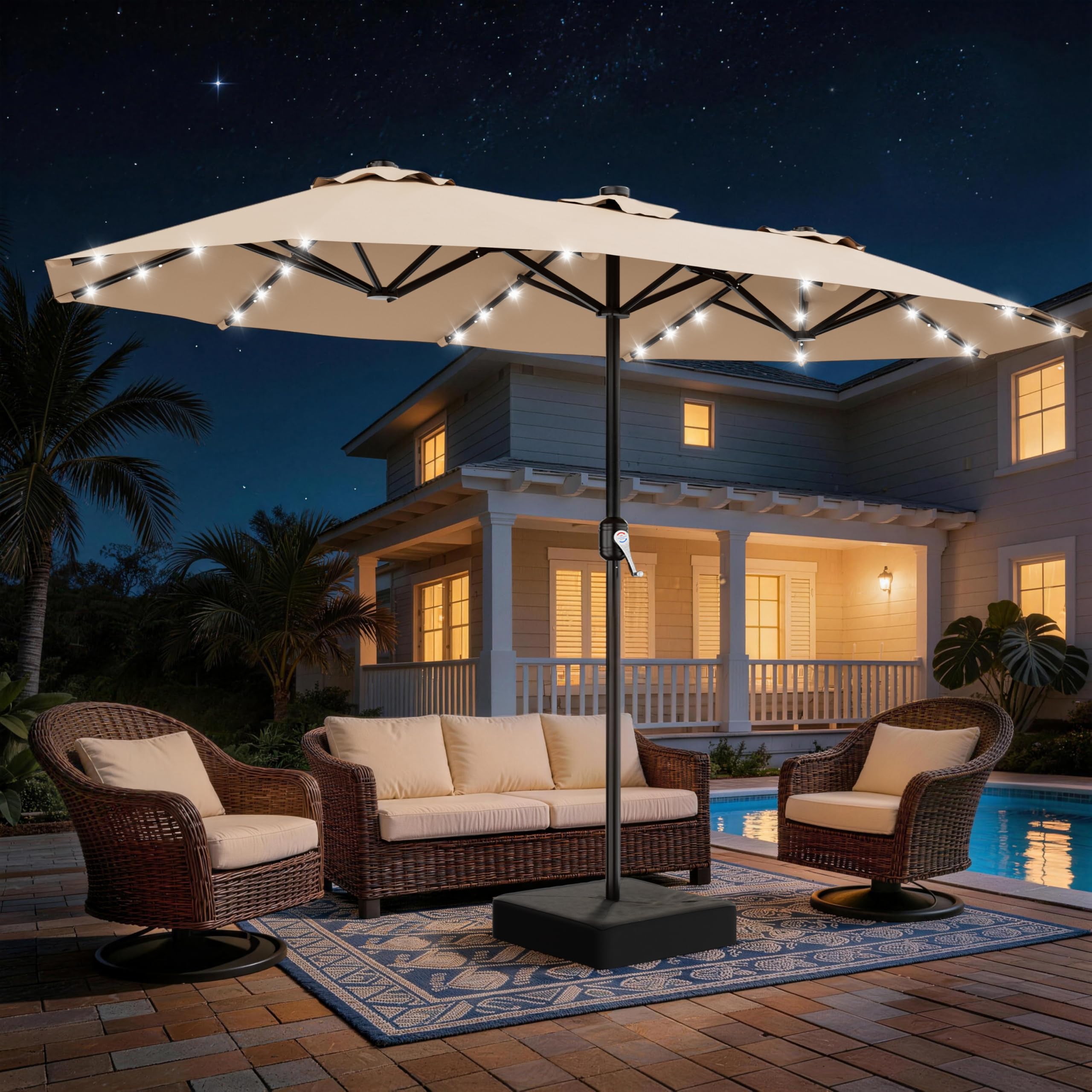 AreShark 13 FT Patio Umbrella
