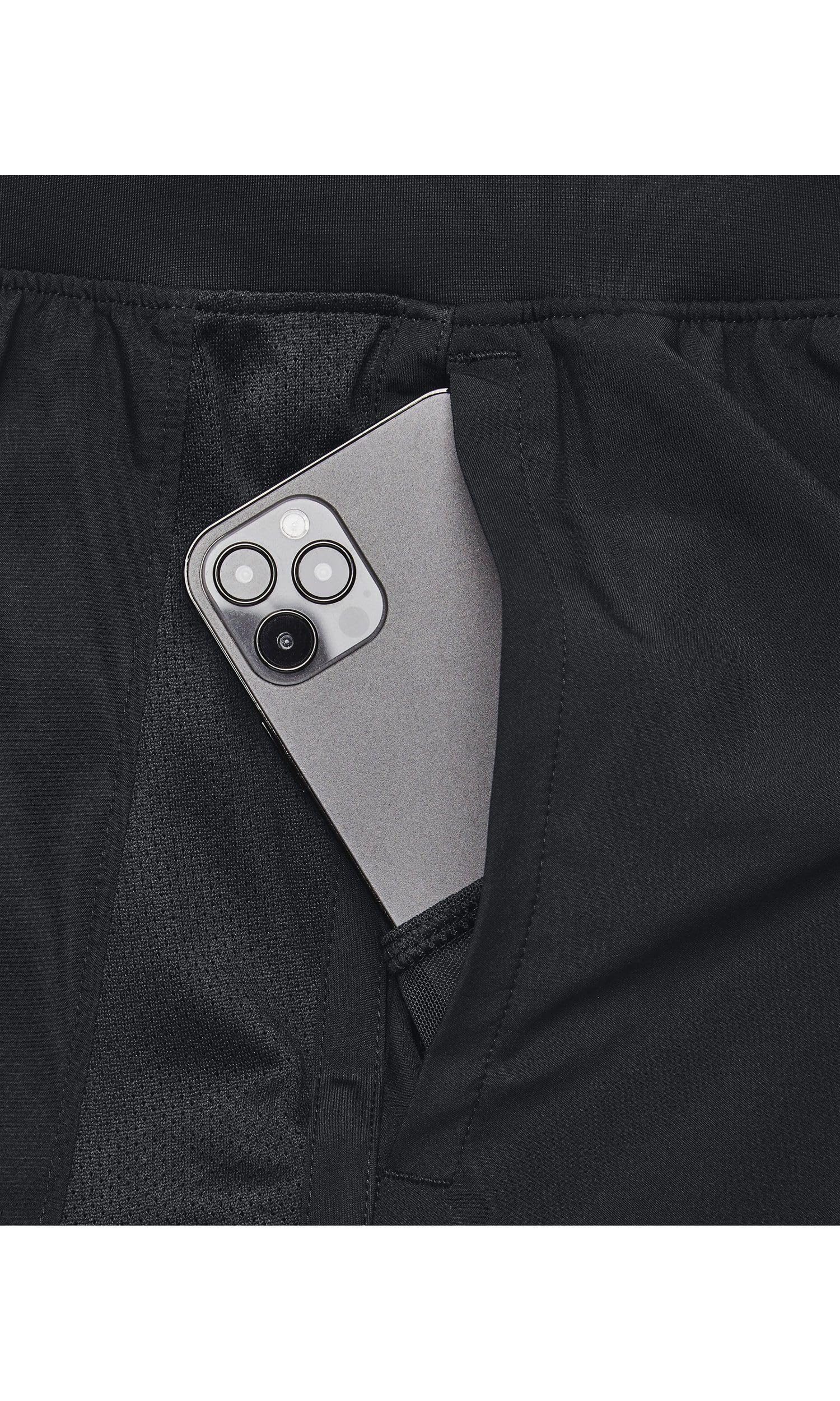Under Armour Launch 7 inch 2in 1 Black Training Shorts TYC7CAD1C45F23F200