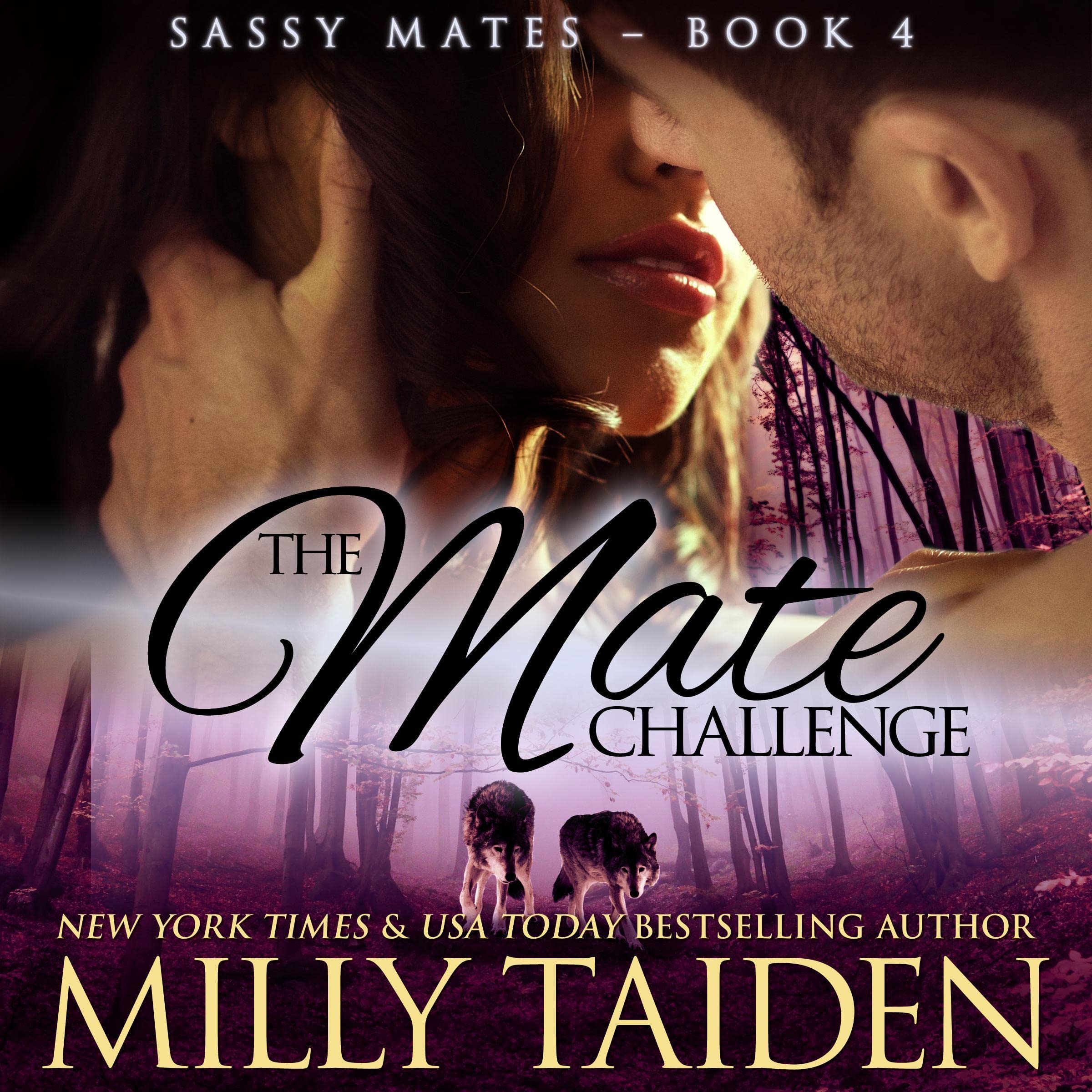 Cover art for The Mate Challenge: BBW Paranormal Shape Shifter Romance