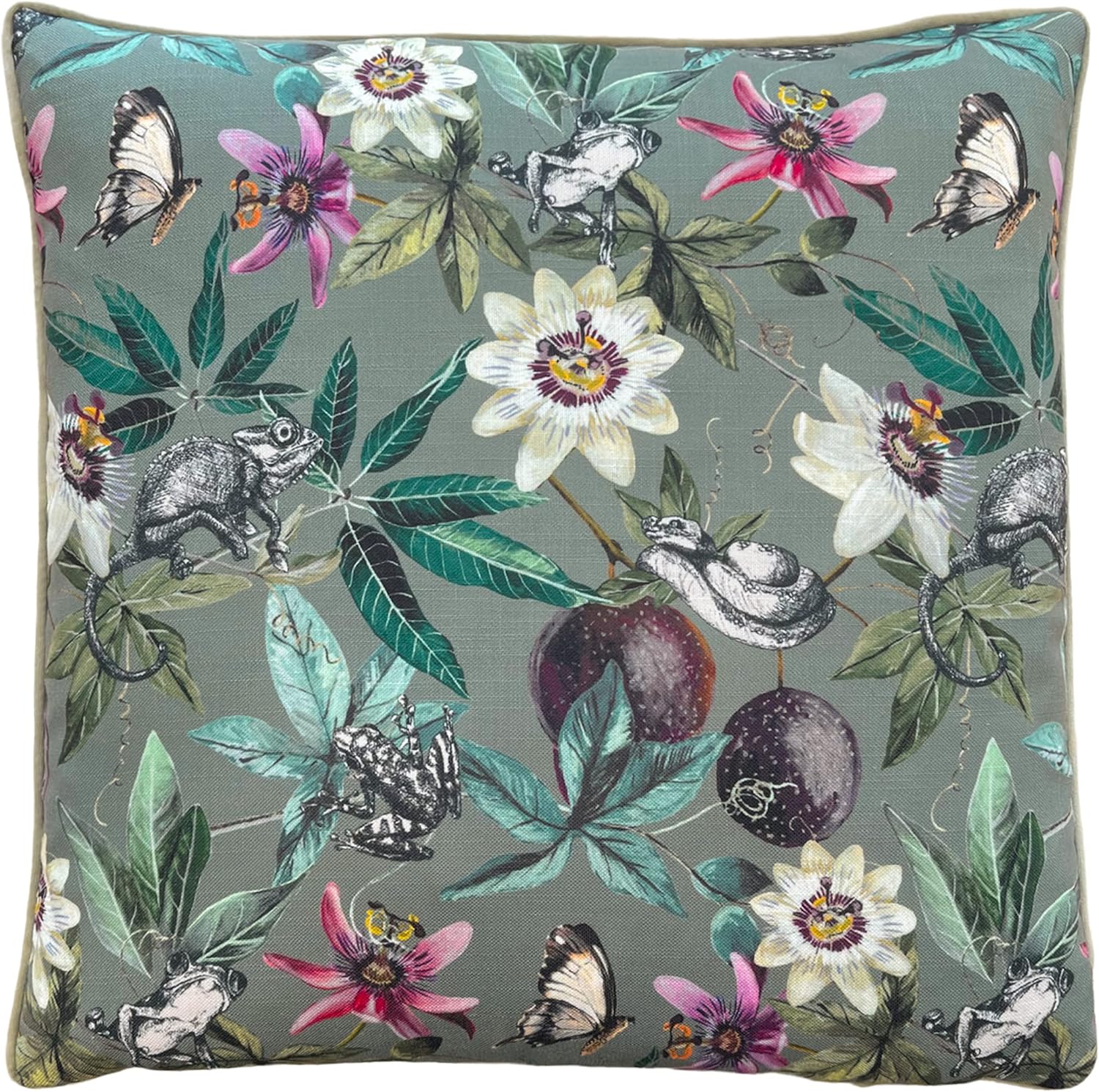 Wylder Tropics Wild Passion Creatures Cushion Cover
