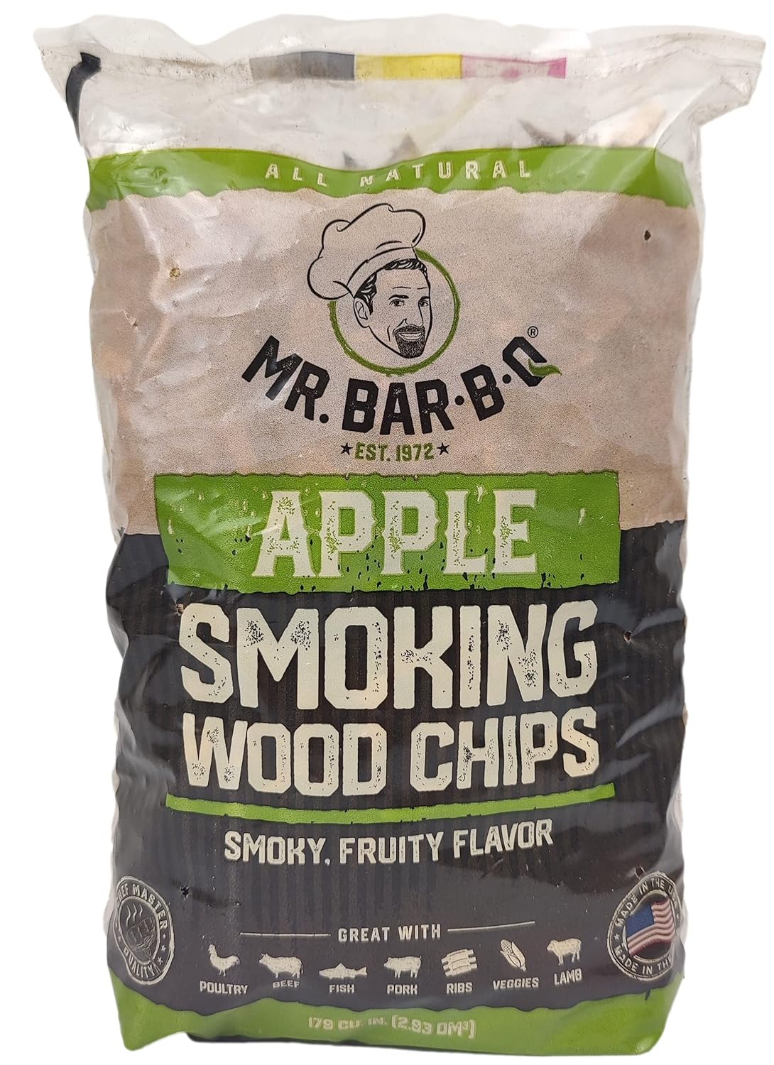 Mr. Bar-B-Q Sweet Applewood Smoking Chips (1.8 lb)