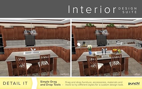 Punch! Interior Design Suite V19 - The Best-Selling Interior Home Design Software For Windows Pc [Download] #TOP2
