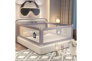 Bed Guard Rail Ensure Peace of Mind, Fortify Children's Kingdom, A Parental...