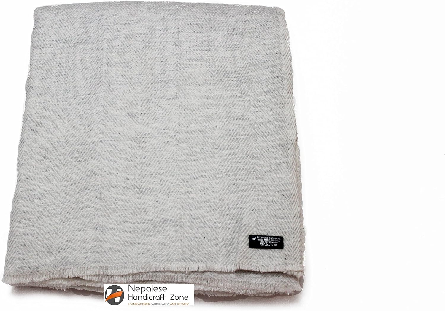 Himalayan Cashmere Throw,Natural Cashmere Blanket 54" x 108