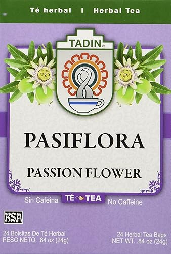 Tadin Tea Pasiflora té de flor de la pasión 24bolsas de té