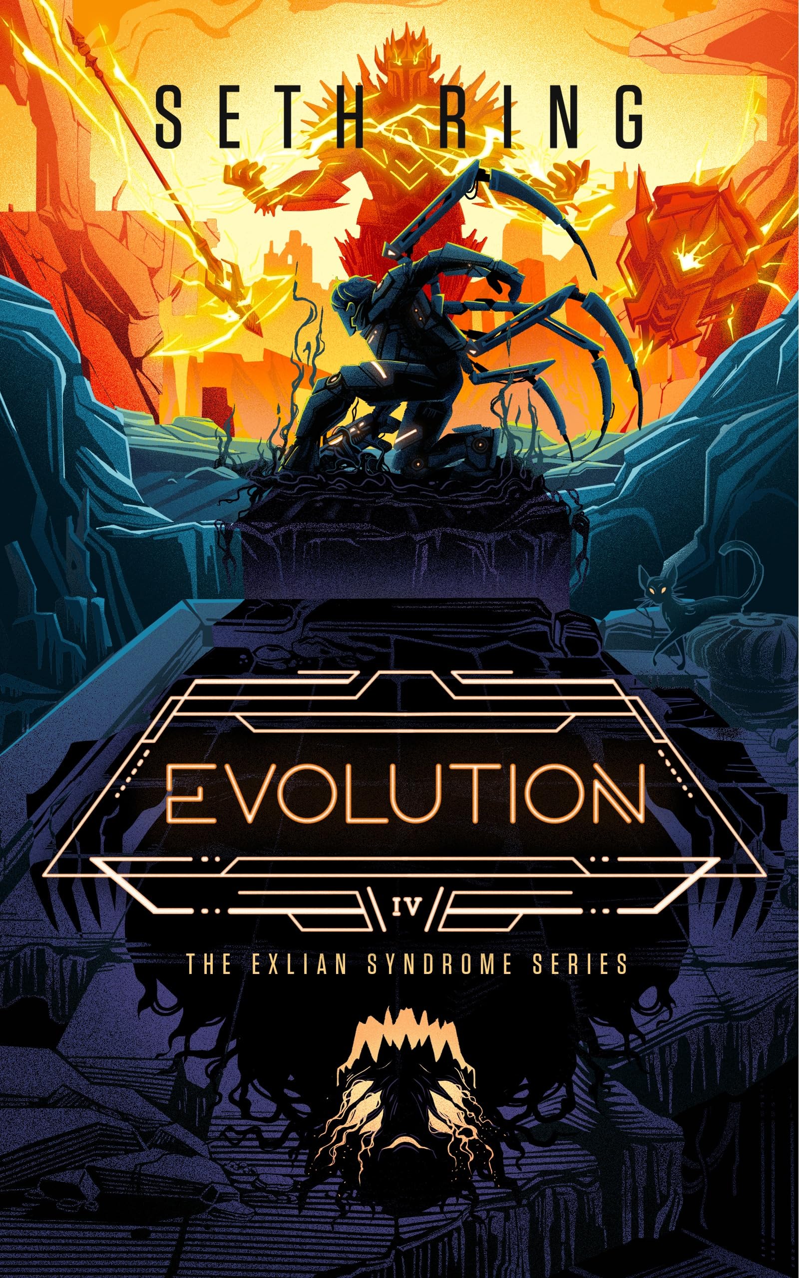 Evolution: A Fantasy LitRPG Adventure (The Exlian Syndrome Series Book 4)