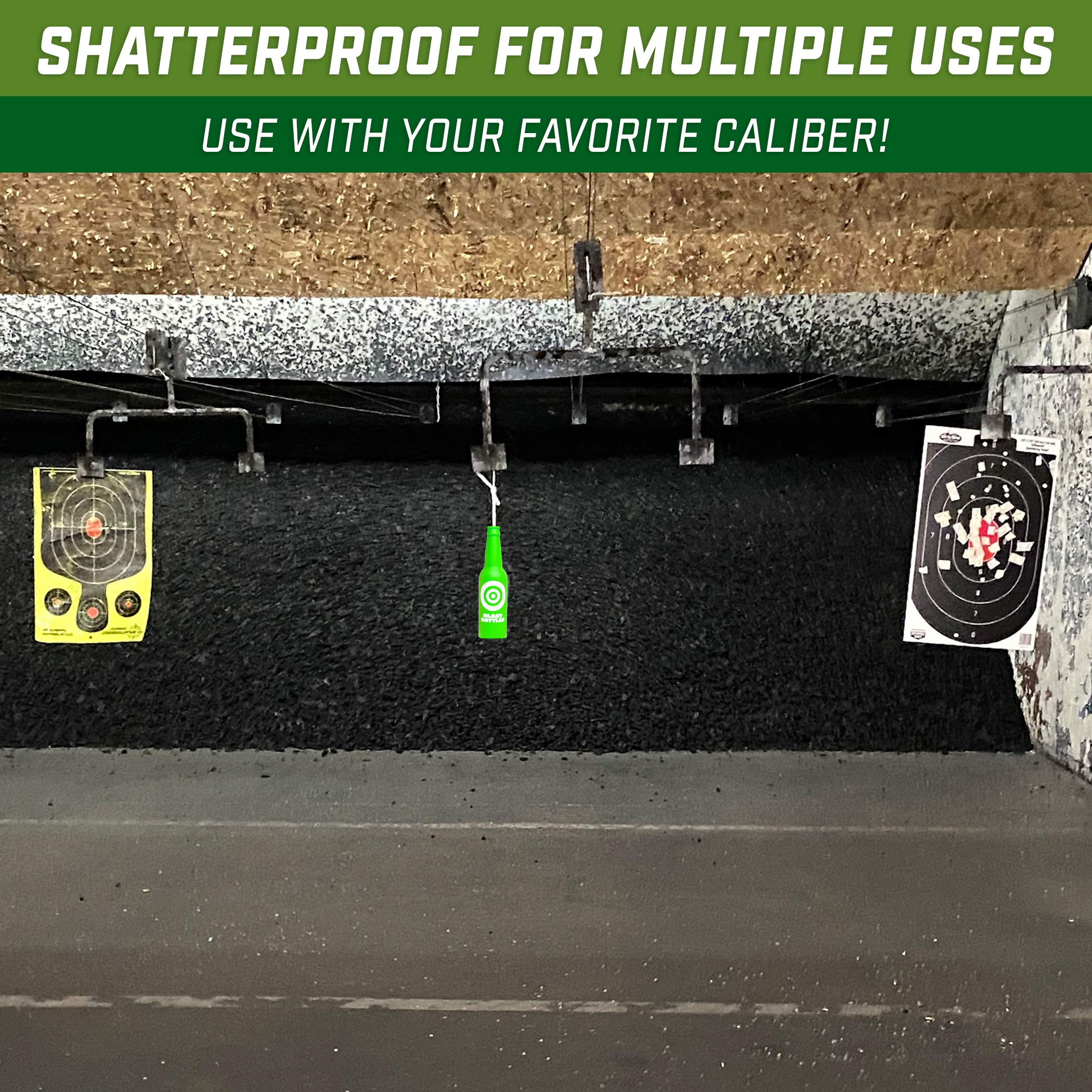 GoSports Outdoors Blast Hat Shooting Target Hangers 12 Pack Turn 12oz