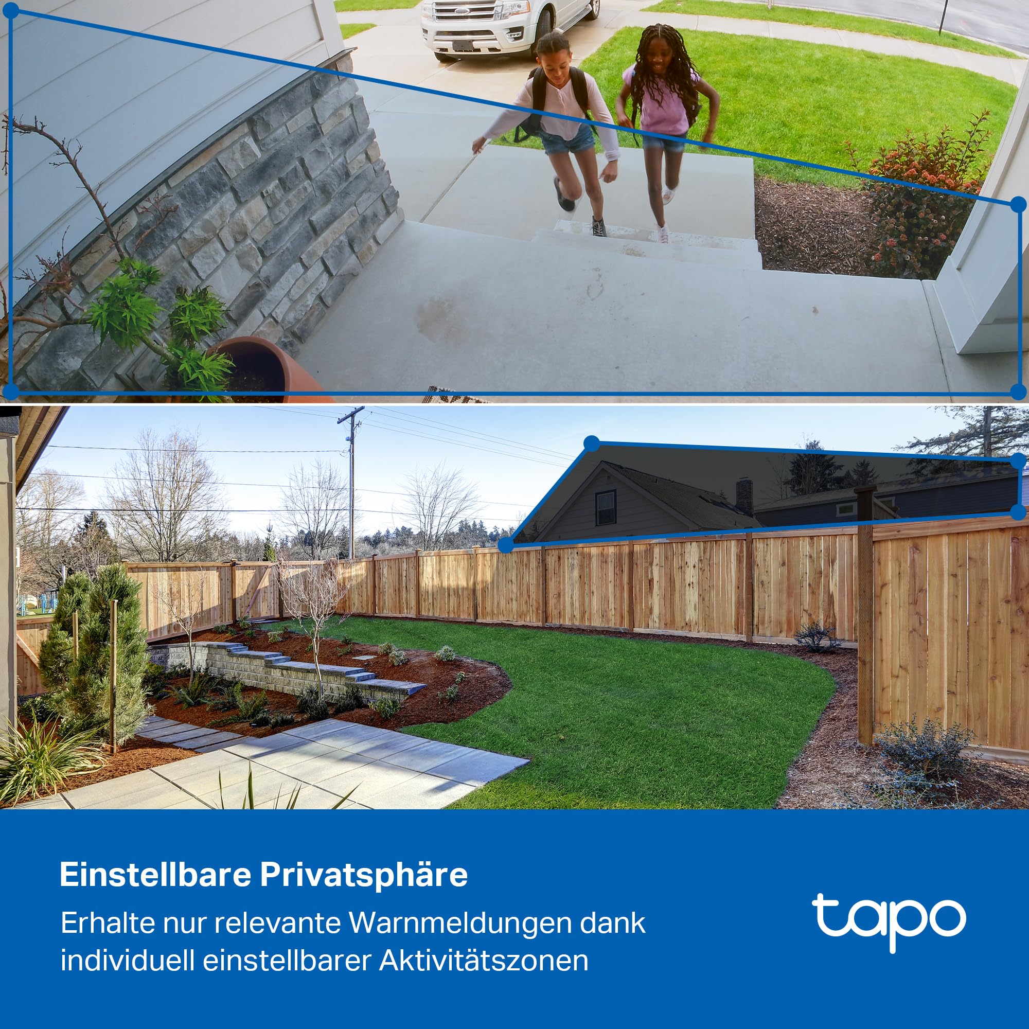 Tapo C401 KIT Solar Überwachungskamera für außen, 1080p, 180-Tage-Akku, Kabellos, Farbnachtsicht, 2,4 GHz WLAN, Zwei-Wege-Audio, KI-Erkennung, lokale microSD-Karte oder H500-Homebase