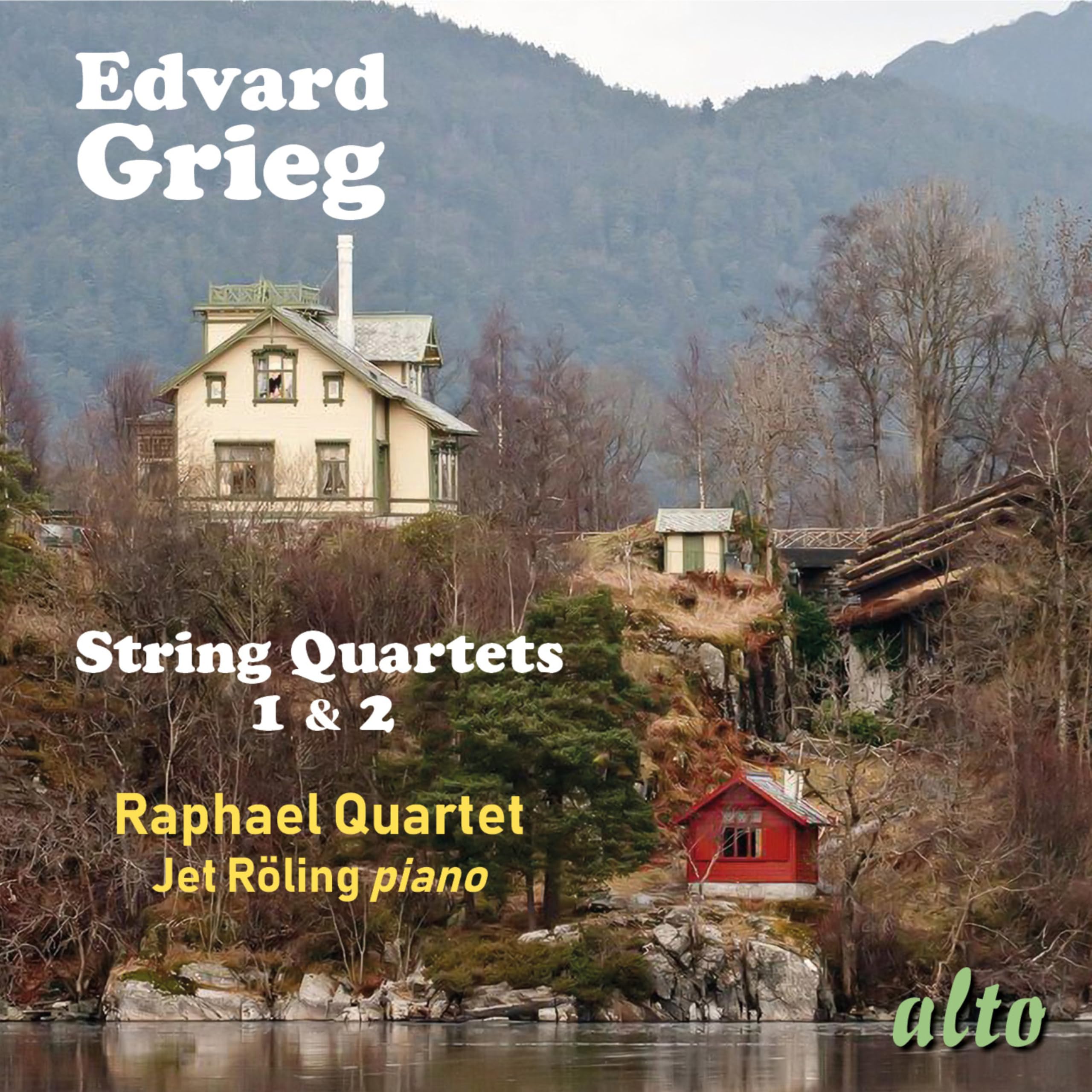 Edvard Grieg: String Quartets 1 & 2