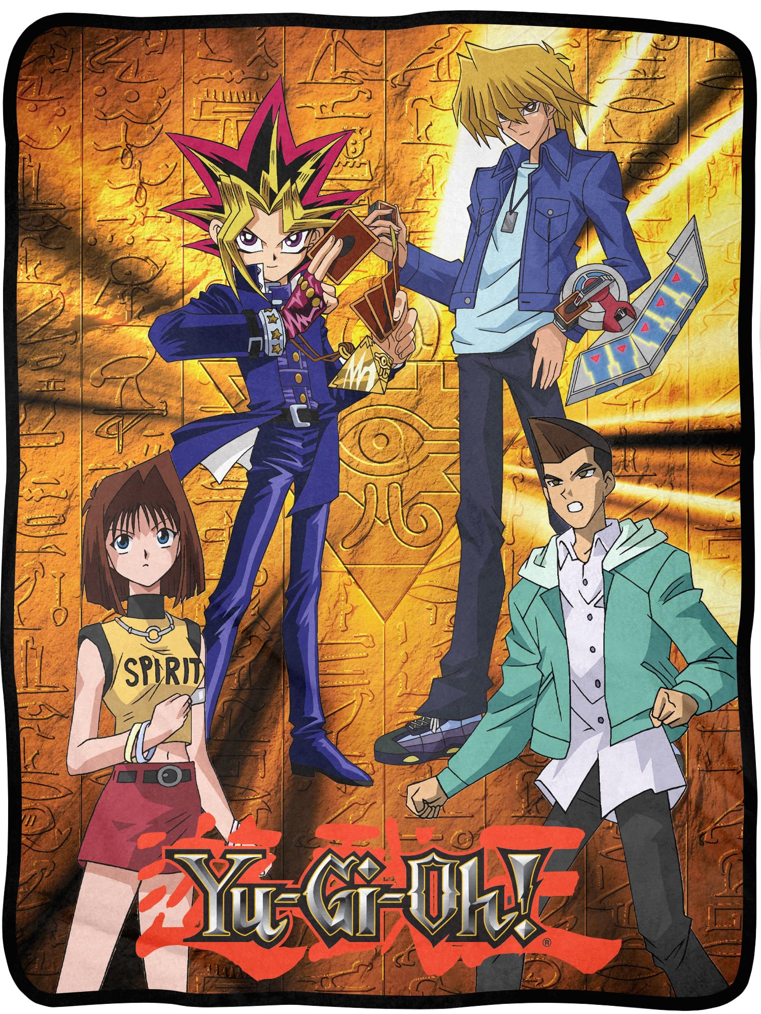 Amazon.com: Yu-Gi-Oh! Anime Throw Blanket | Character Yami Joey