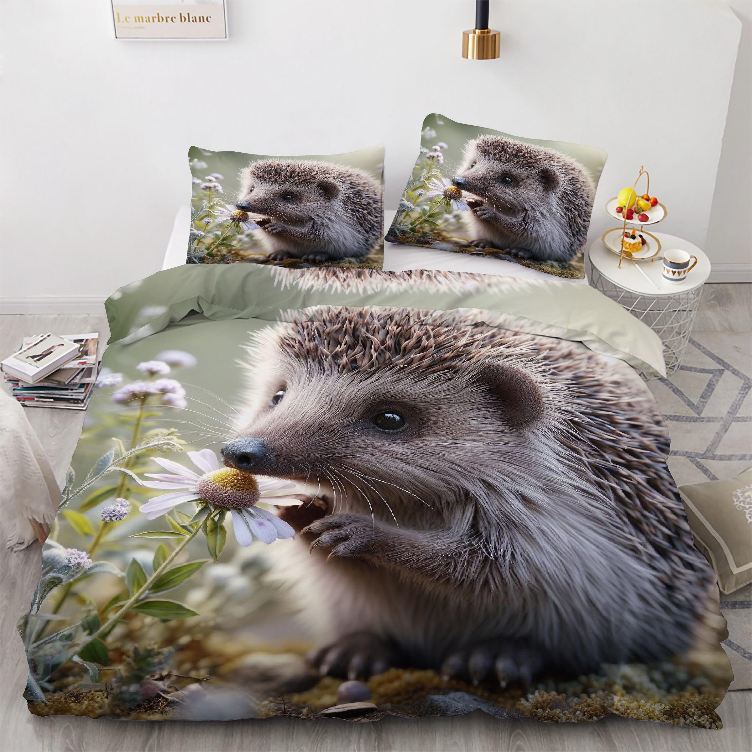 Housse de couette 220x240 avec fermeture éclair pour changer votre lit sans effort