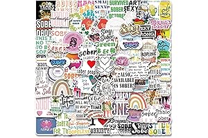 Sober Stickers for Unwavering Sobriety and Motivation