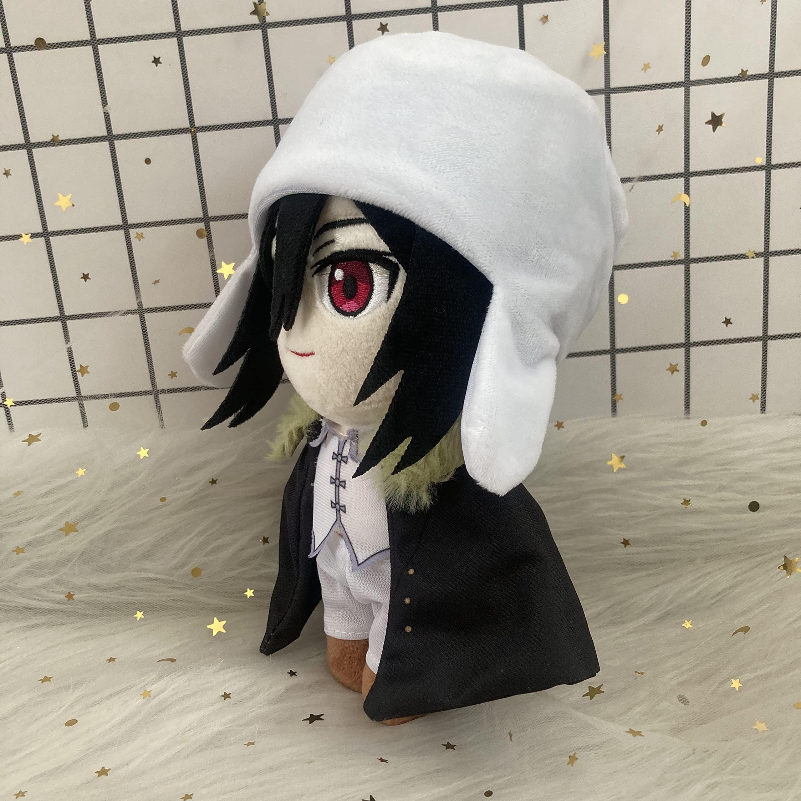 Bungo bezpańskie psy pluszowa poduszka lalka postacie anime Fiodor Dostoyevsky, anime kreskówka urocze poduszki dekoracyjne figurka pluszowa wypchana miękka dla fanów, 20CM