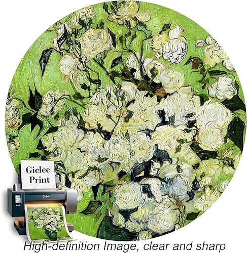 Miniatura 1353 de A&T ARTWORK The Starry Night de Vincent Van Gogh. Tamaño del marco: 36 x 30 pulgadas, tamaño de la imagen: 30 x 24 pulgadas, reproducciones clásicas