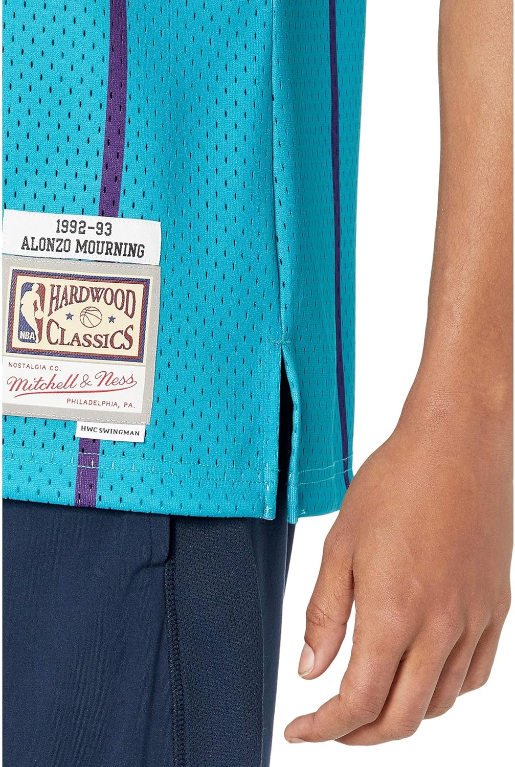 Mitchell & Ness Alonzo Mourning Charlotte Hornets Swingman 1992-1993 Jersey