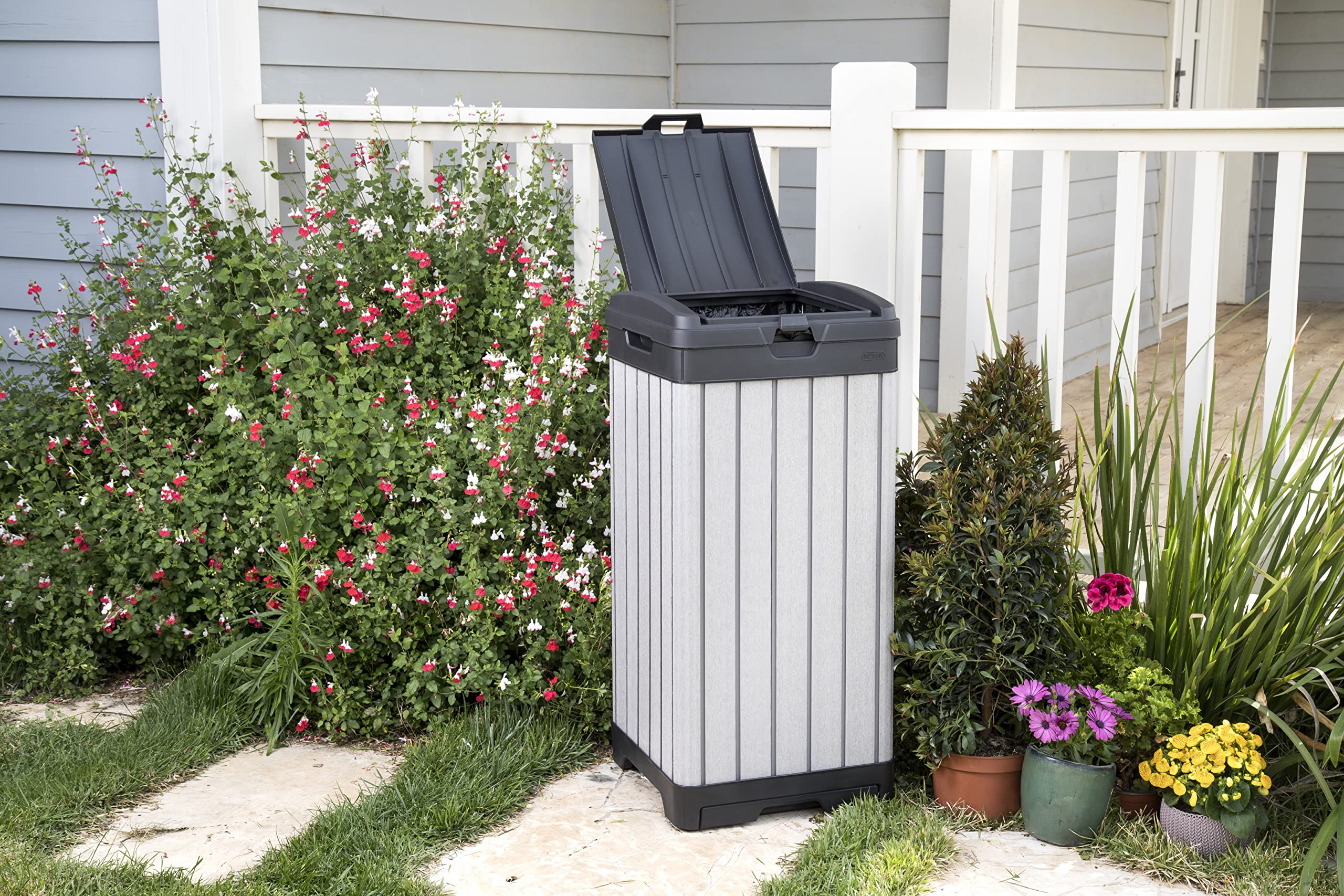 Keter 235916 Cubo, Gris, 41 x 41 x 87.4 cm)