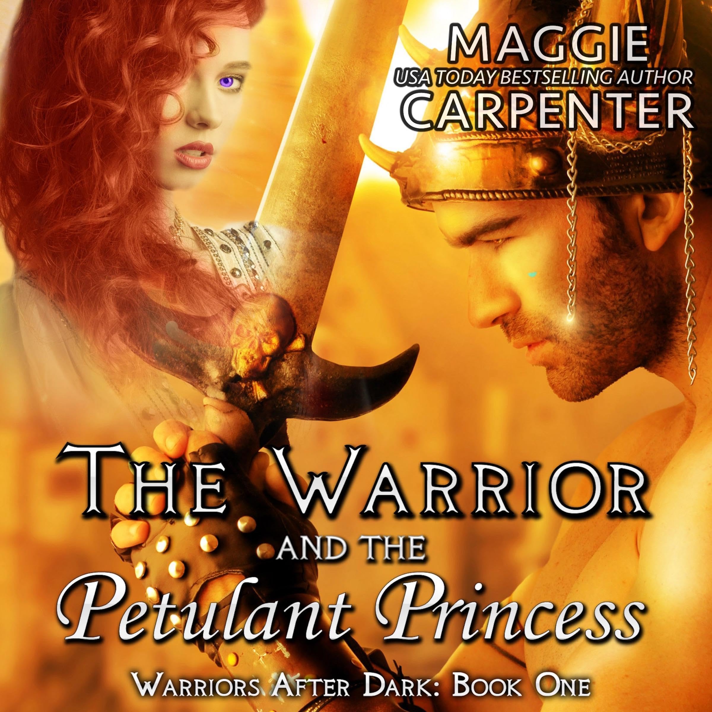 Cover art for The Warrior and The Petulant Princess