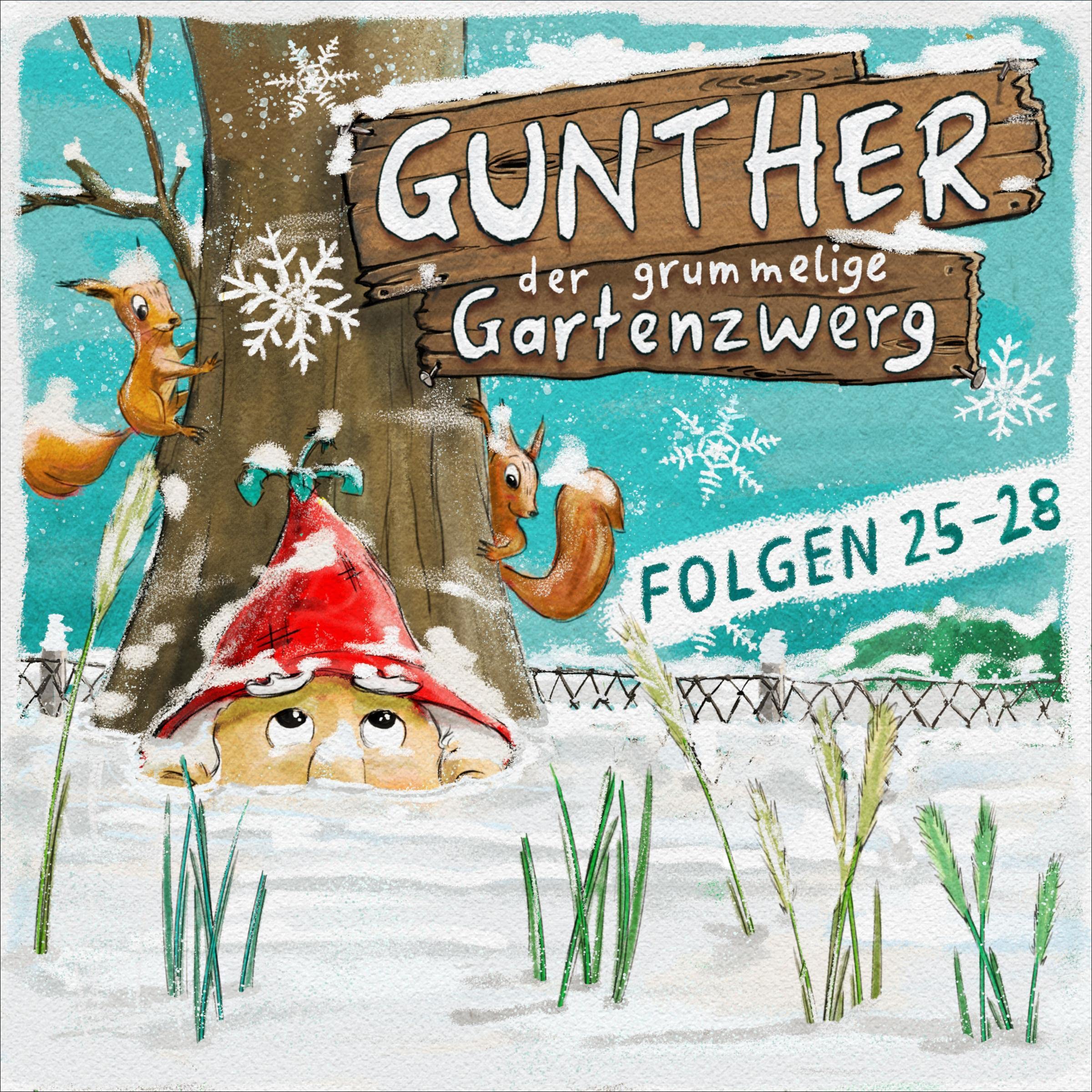 Cover art for Gunther, der grummelige Gartenzwerg, Folge 25 - 28