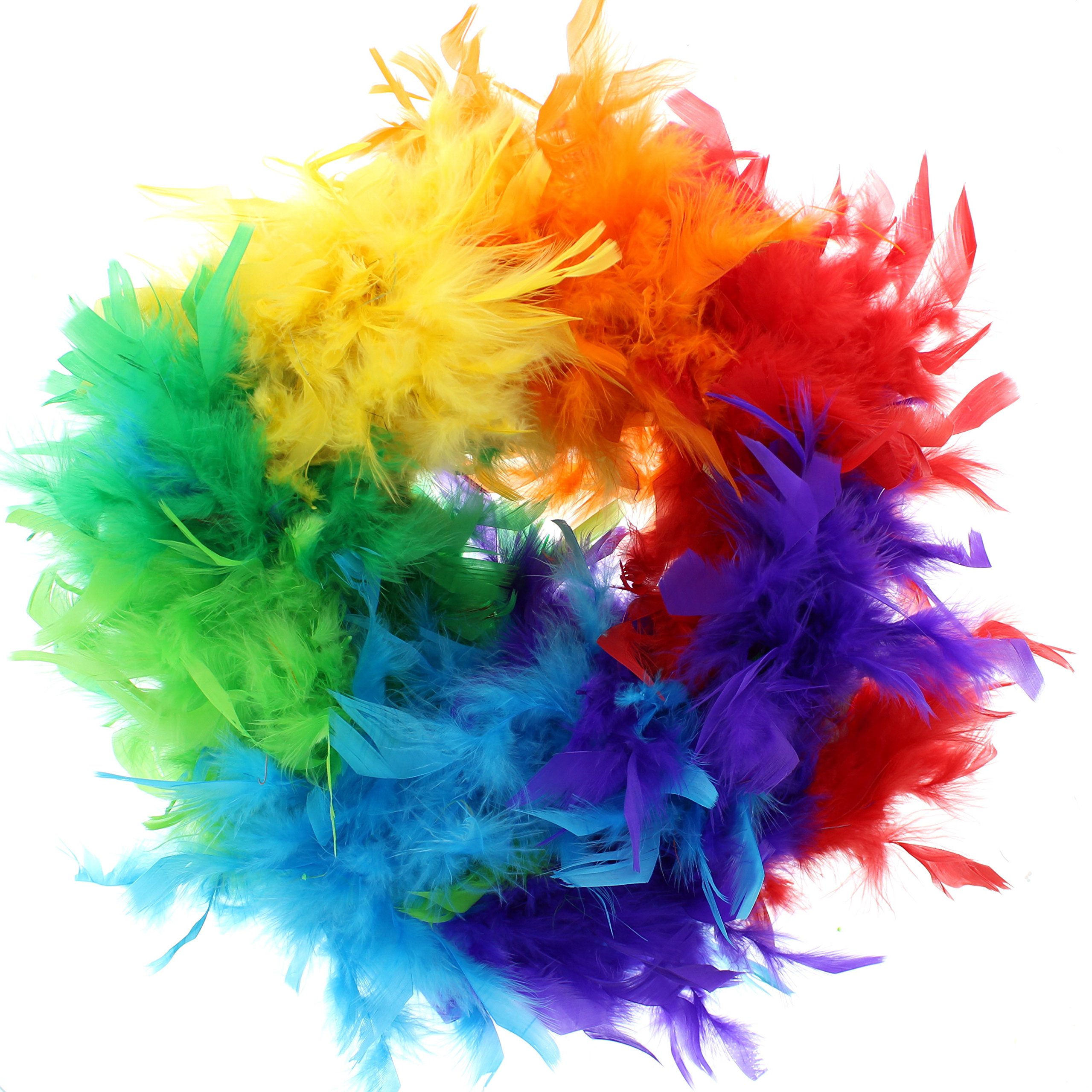 Zac's Alter Ego Feather Boa for Fancy Dress/Gay Pride/ 80s Dress Up โ image 1