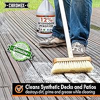 Vista 5 de Chromex Peróxido de hidrógeno al 12 por ciento de grado alimenticio, solución concentrada 4 veces más potente, se diluye hasta 4 galones, usos