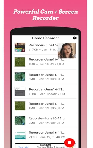 Face Game Recorder