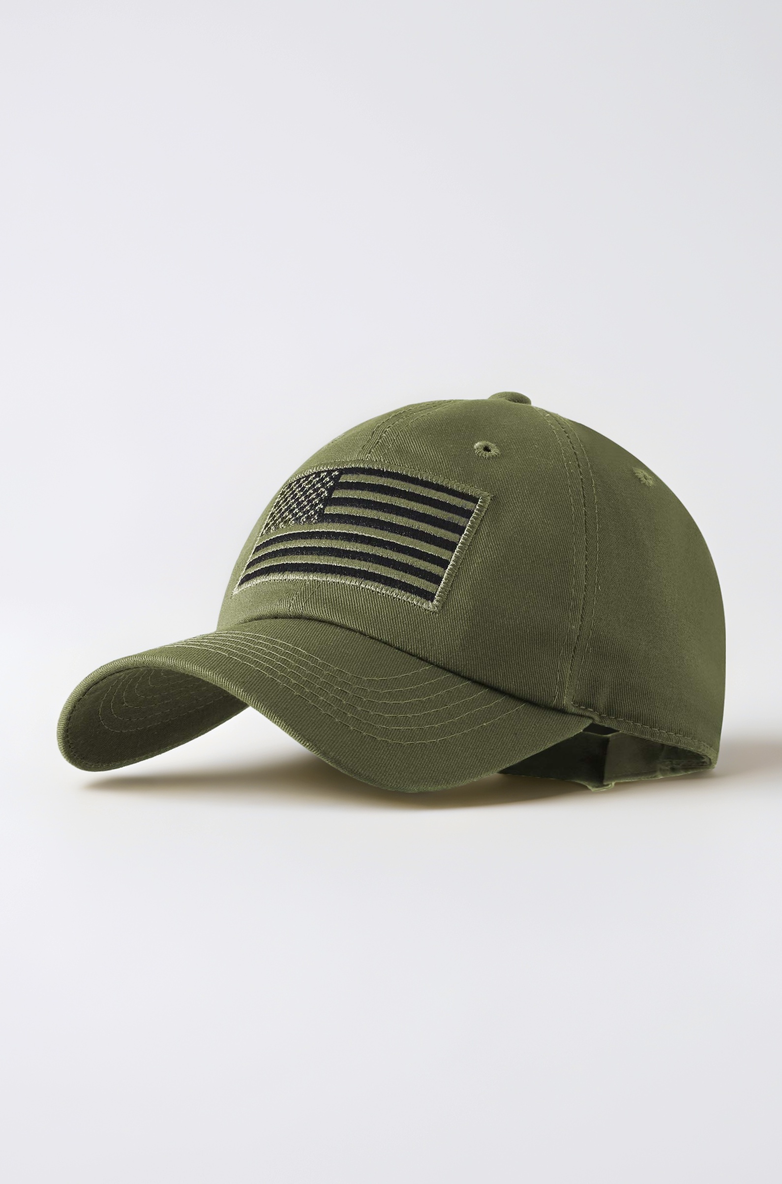 American Flag Baseball Cap for Men Women Low Profile USA Army Tactical Operator Military Plain Dad Hat