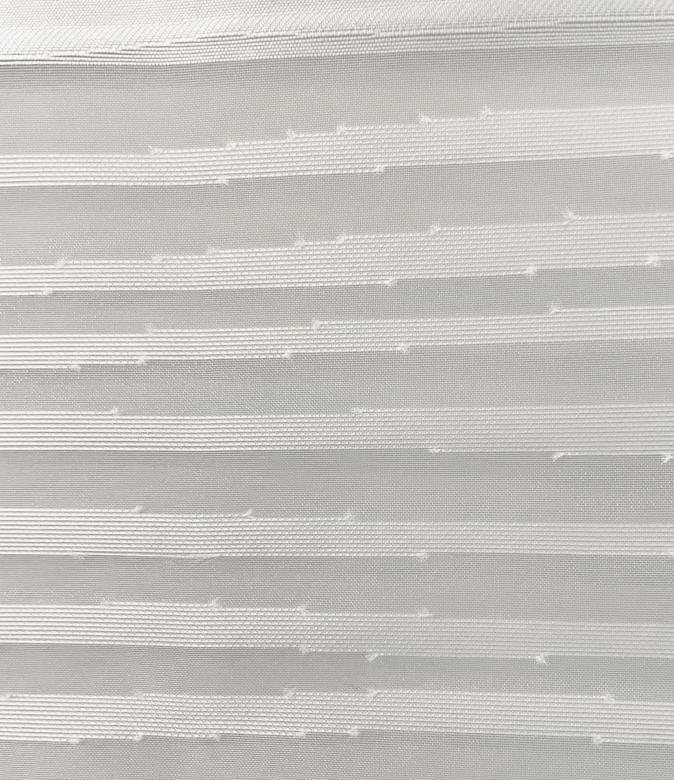Gabi - Set di piccole finestre in tessuto semitrasparente, colore: bianco, dimensioni: 80 x 30 cm