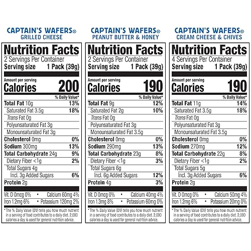 Miniatura 3 de Lance Sandwich Crackers, paquete variado de obleas del capitán, caja de 8 unidades