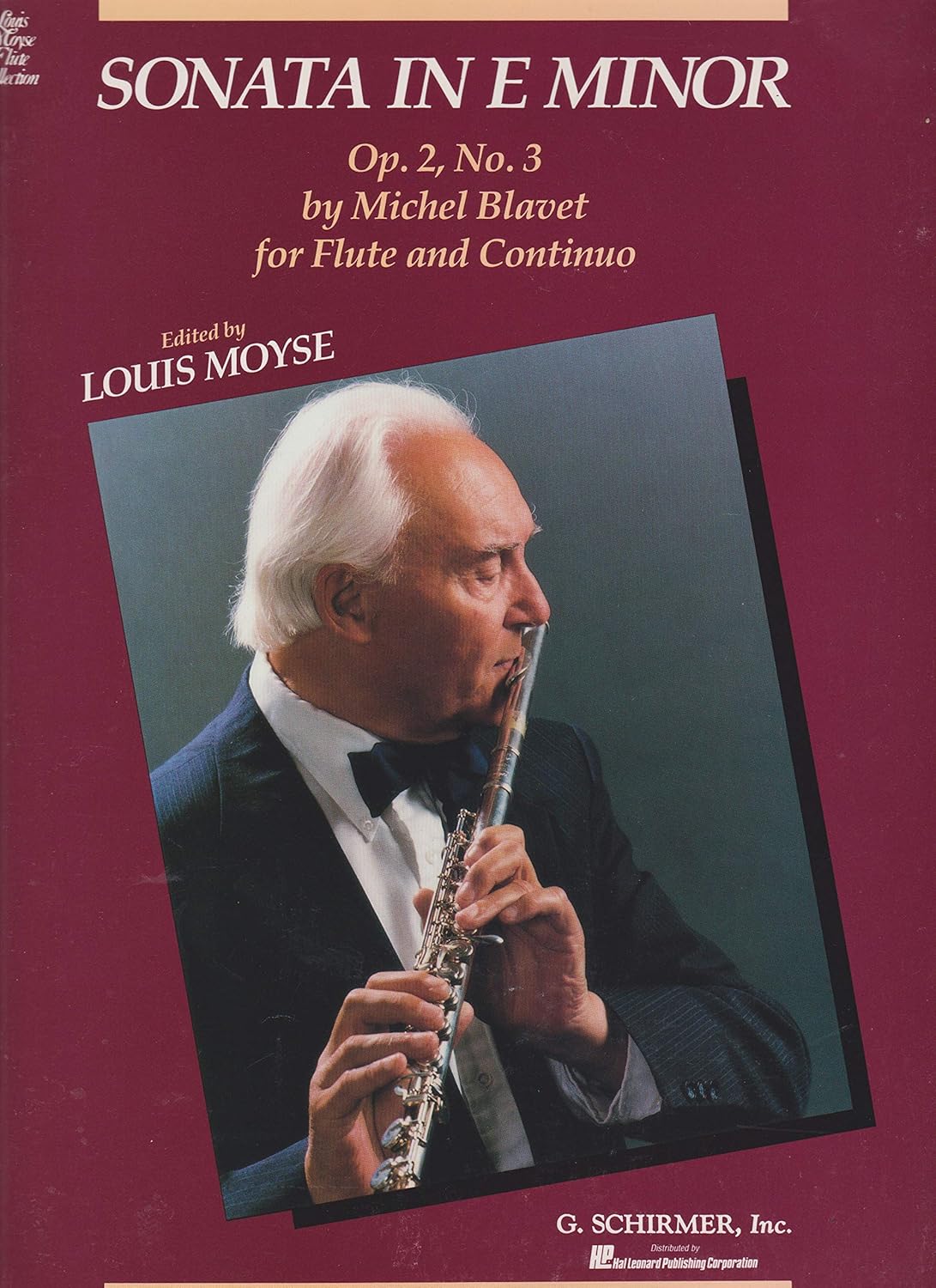 [Michel Blavet Sonata In E Minor For Flute And Continuo Op.2 No.3 Flt